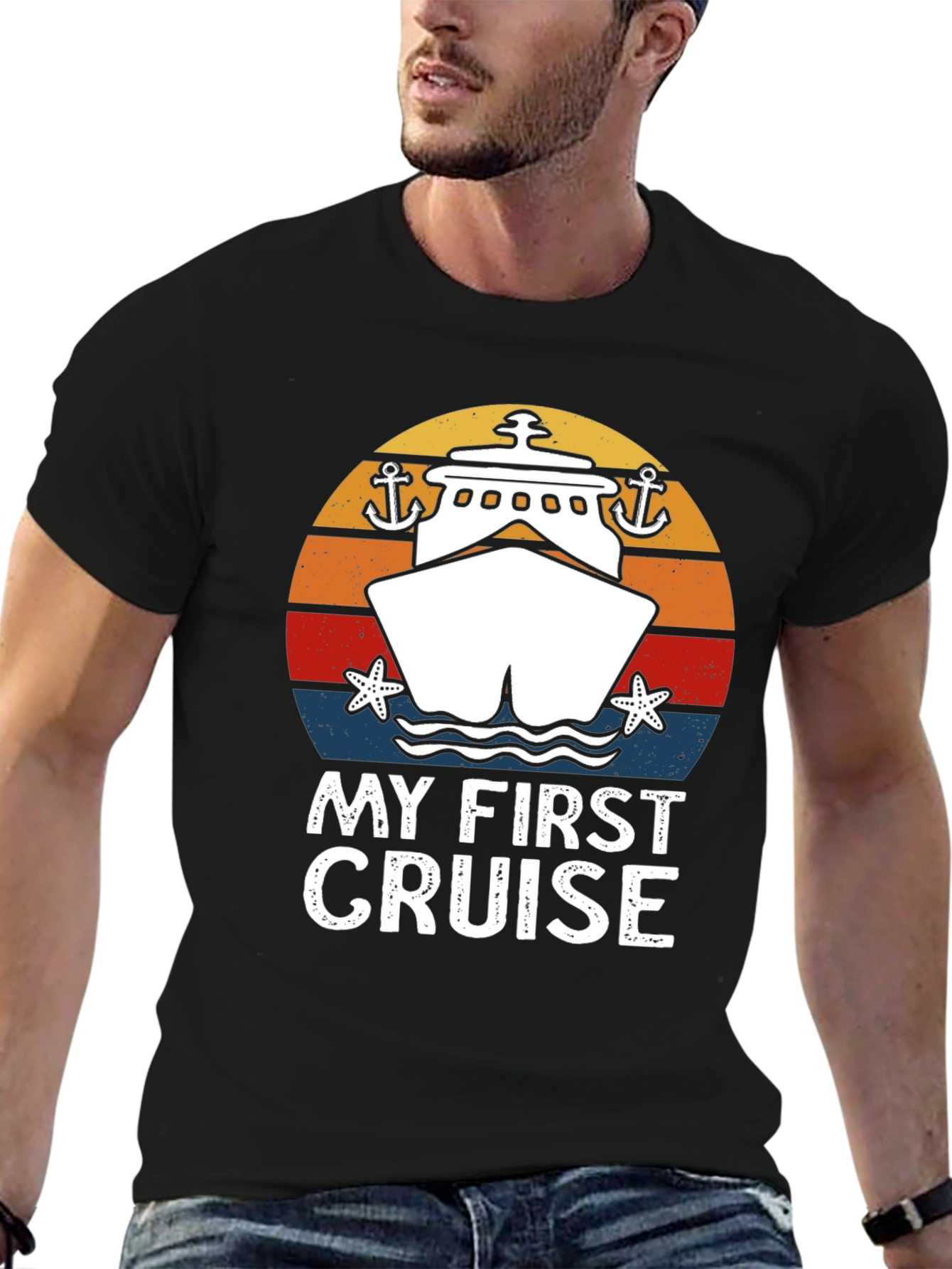 My First Cruise T-Shirt - Nautical Theme