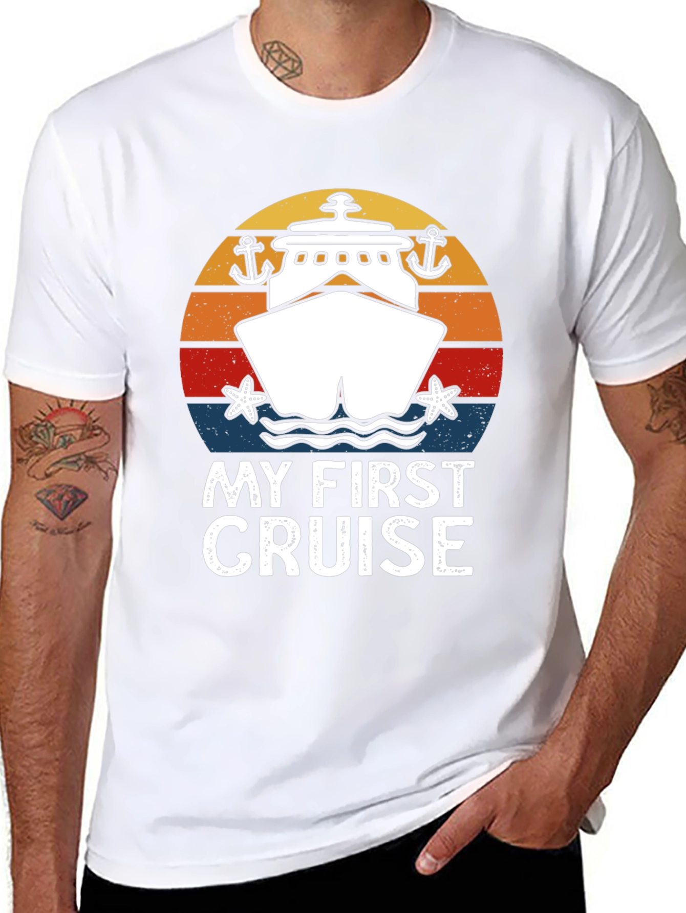 My First Cruise T-Shirt - Nautical Theme