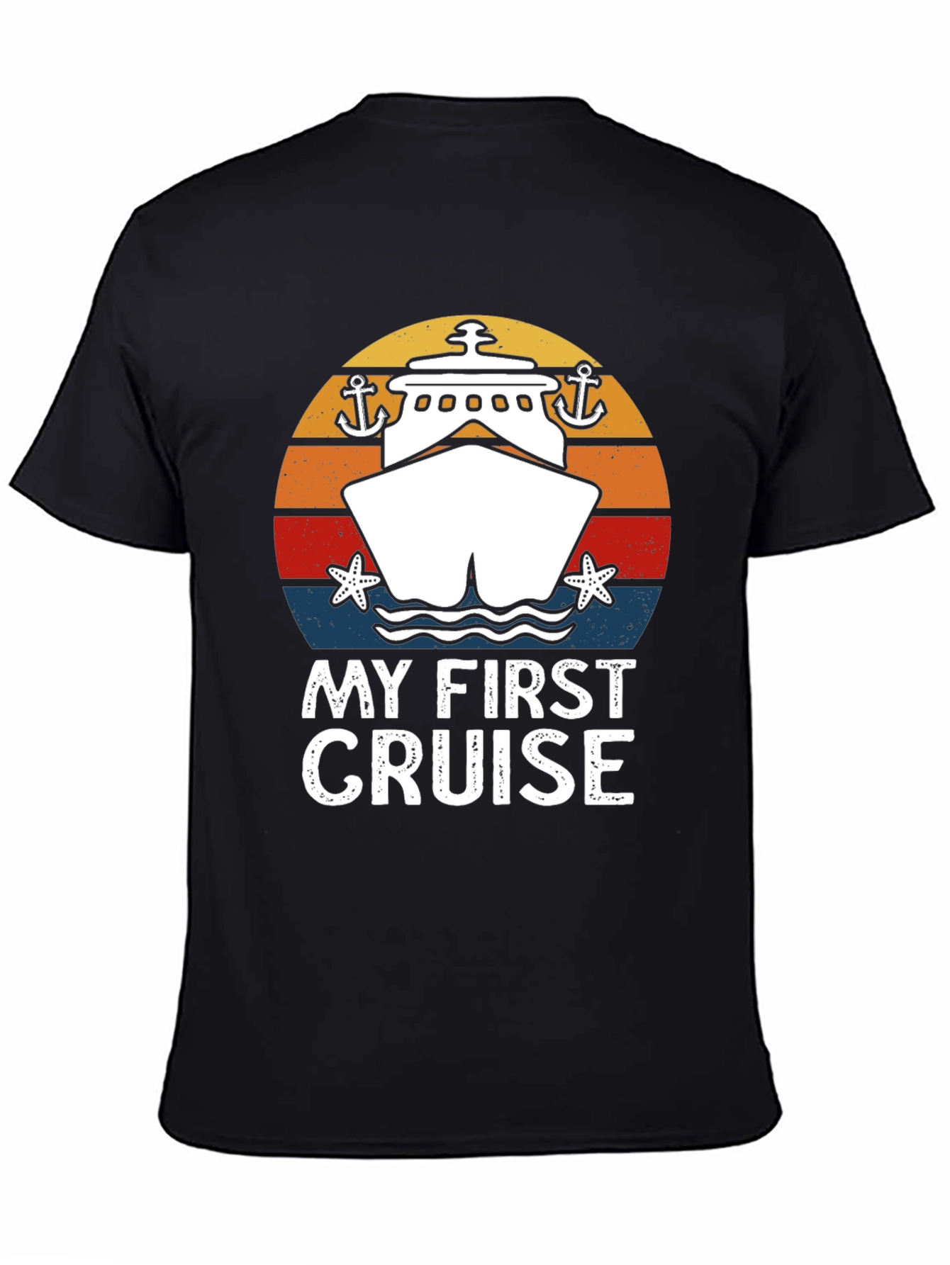 My First Cruise T-Shirt - Nautical Theme