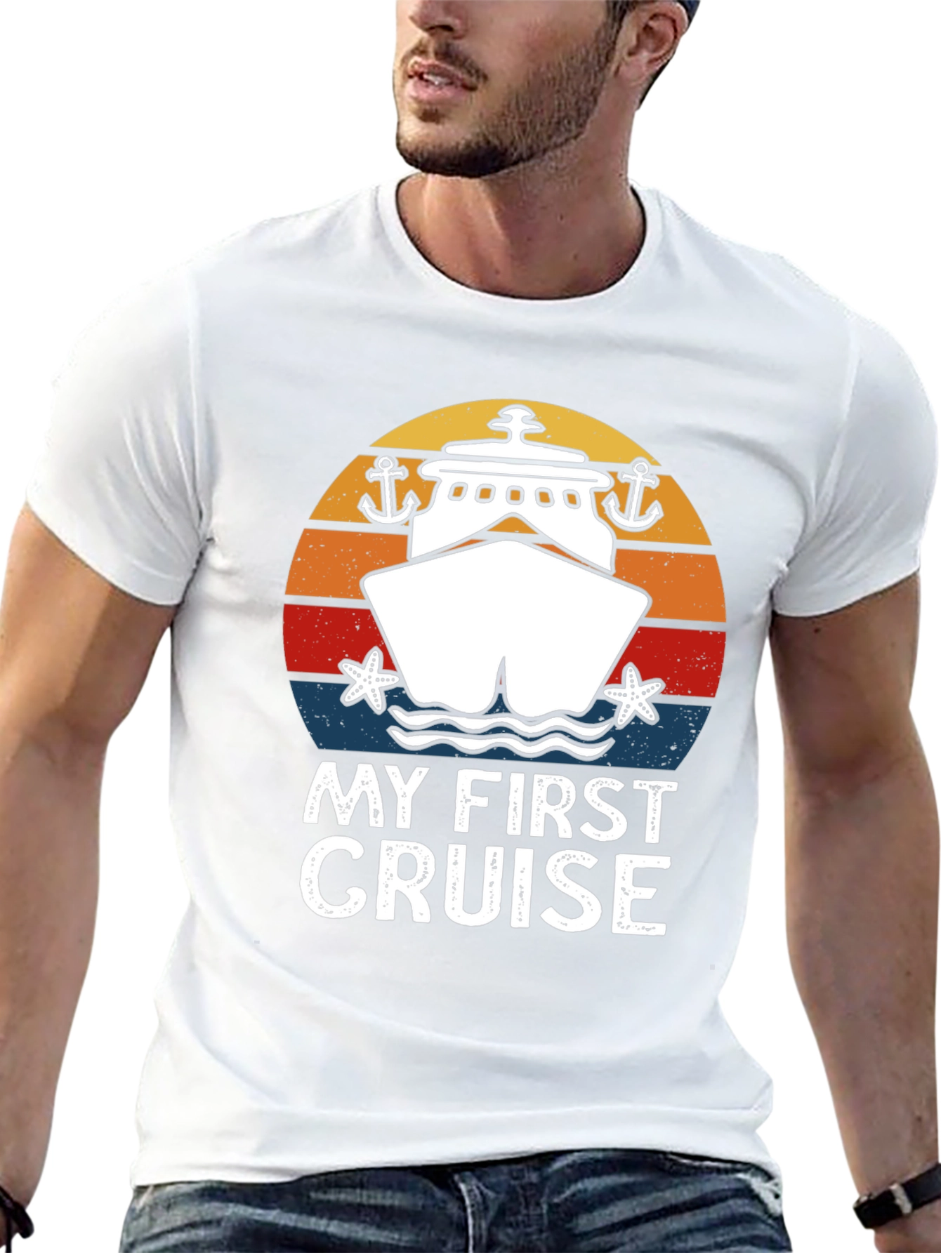 My First Cruise T-Shirt - Nautical Theme