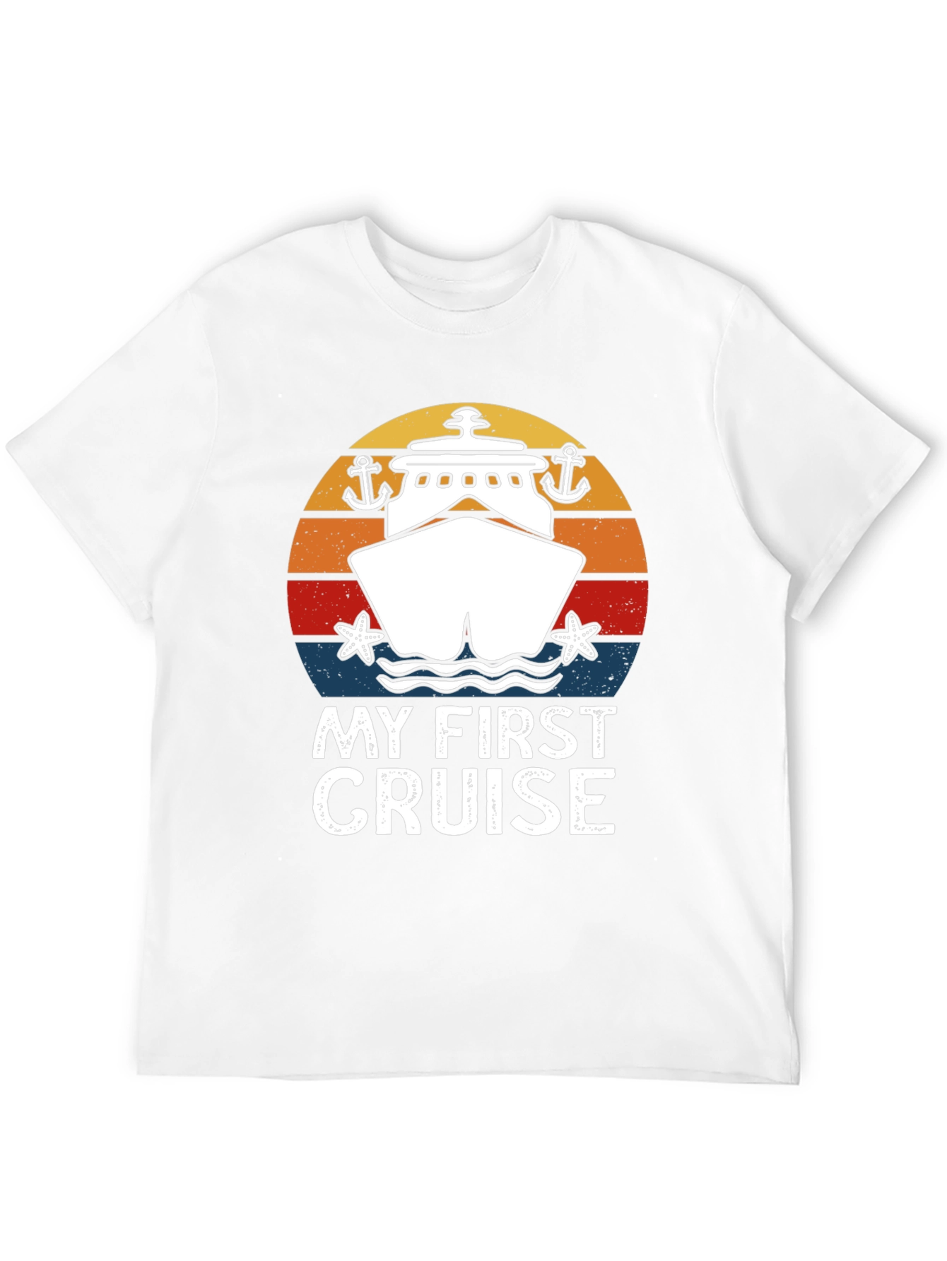 My First Cruise T-Shirt - Nautical Theme