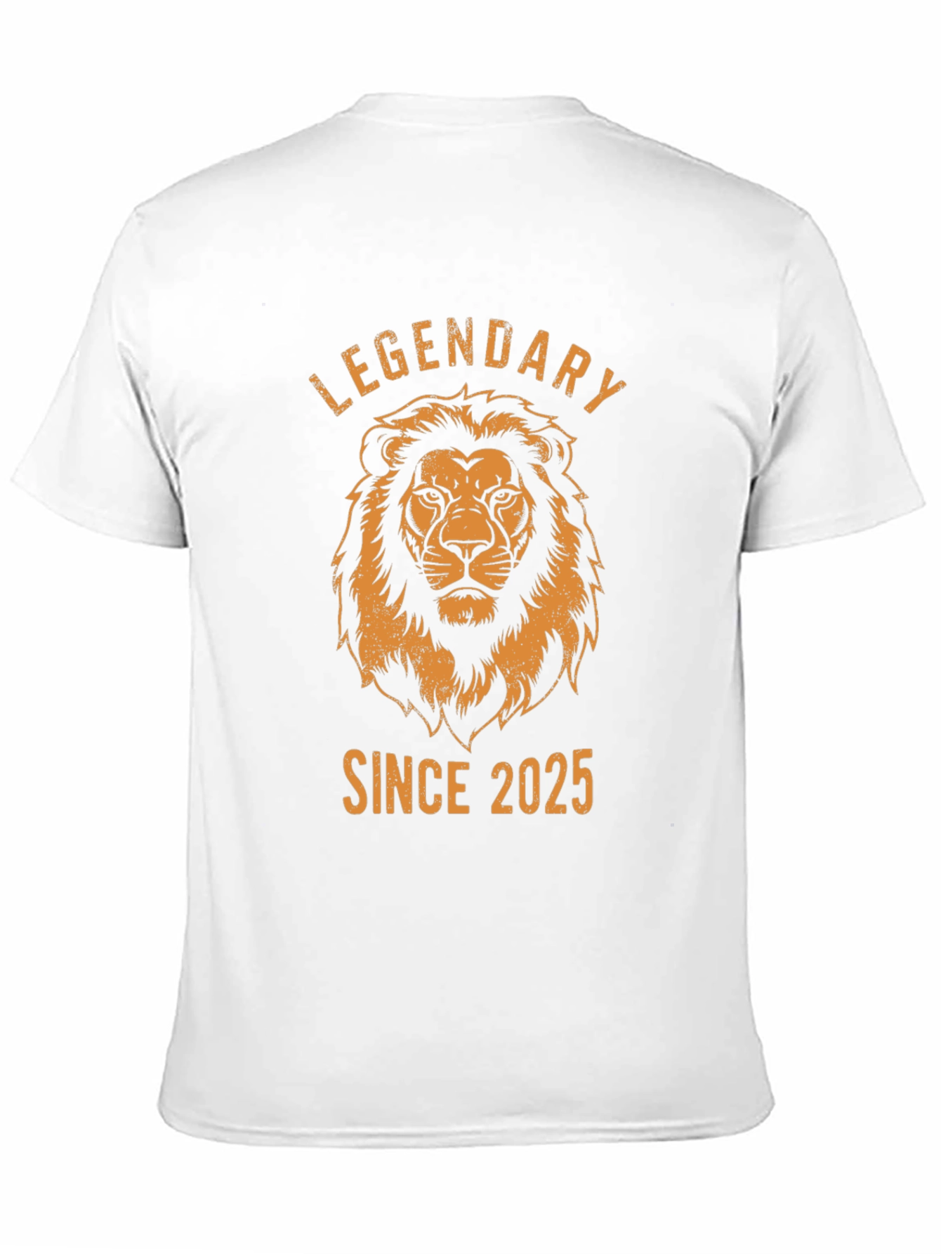 Legendary Since 2025 Lion Graphic Tee - Black