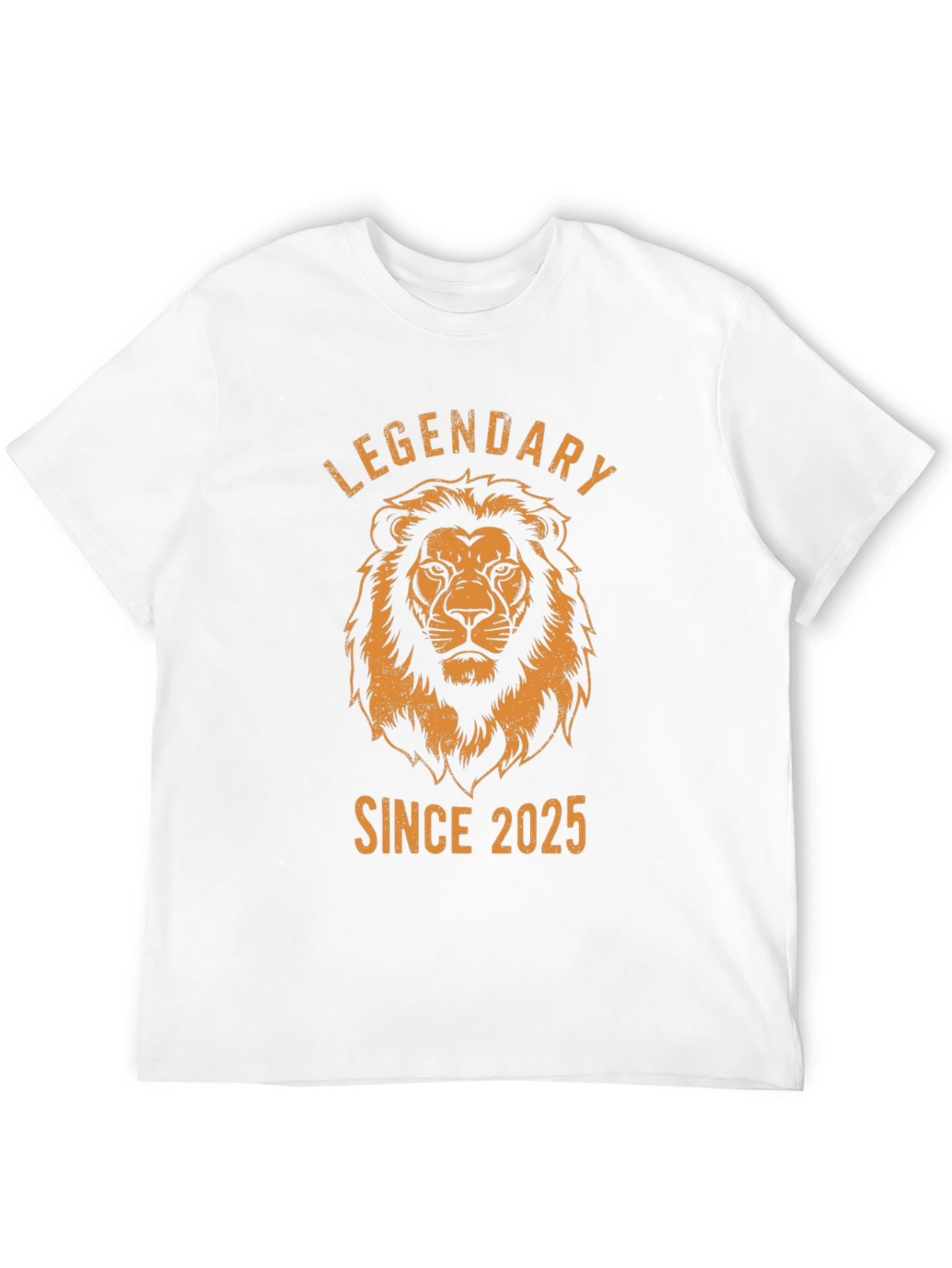 Legendary Since 2025 Lion Graphic Tee - Black