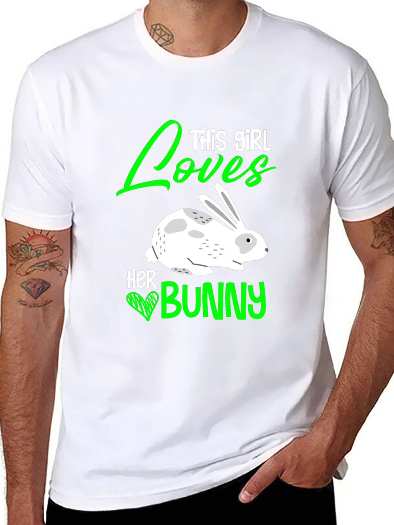 This Girl Loves Her Bunny T-Shirt