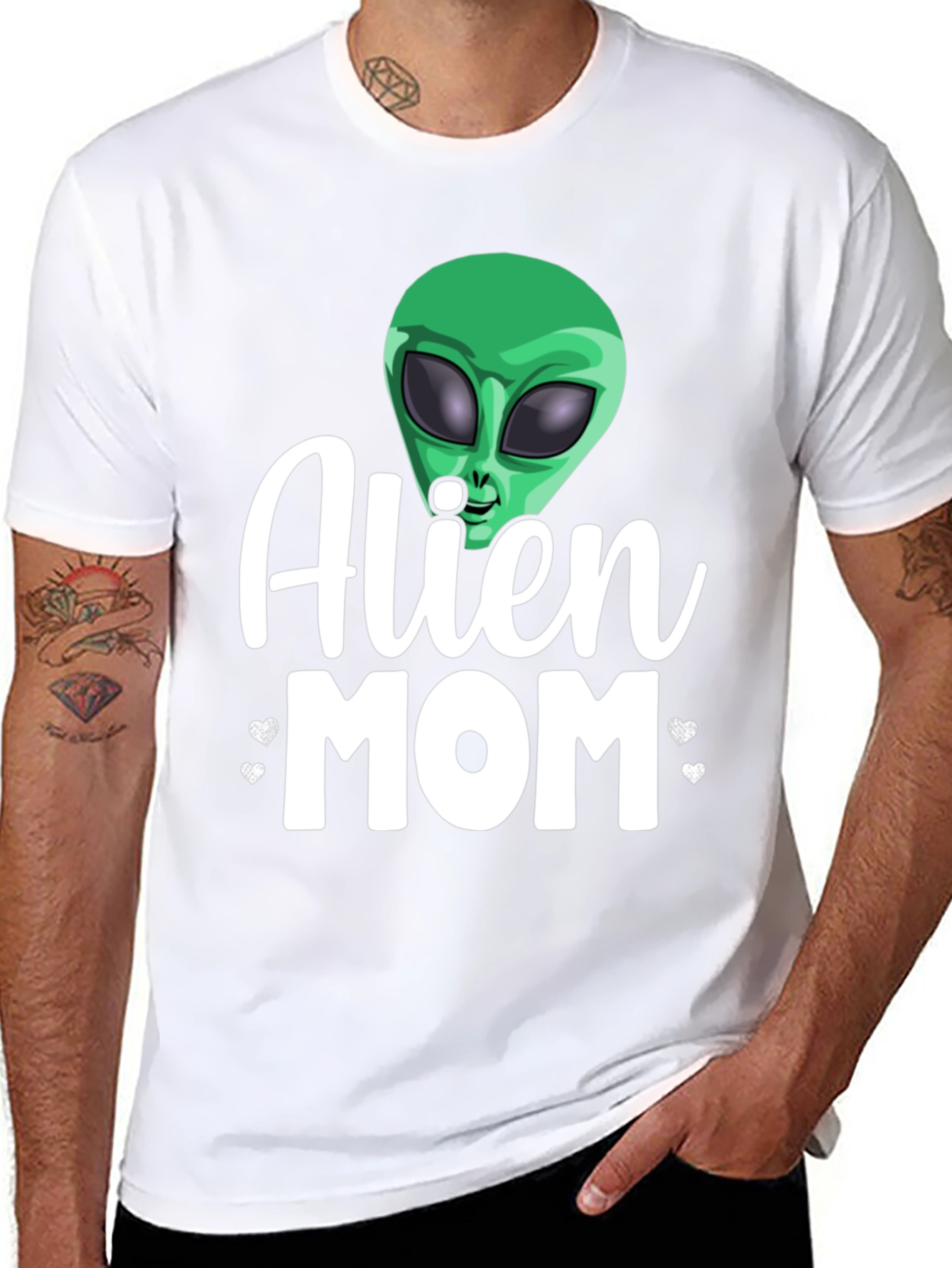 Alien Mom Graphic T-Shirt - Trendy Mothers Day Gift