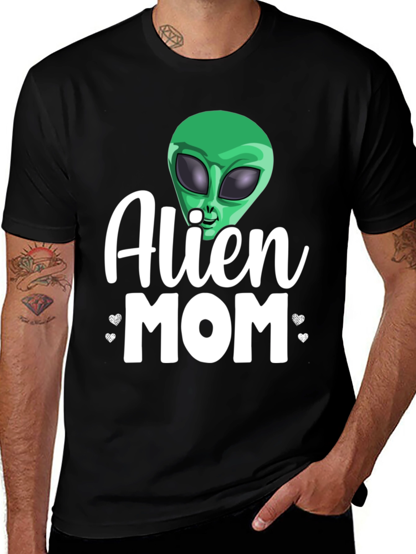 Alien Mom Graphic T-Shirt - Trendy Mothers Day Gift