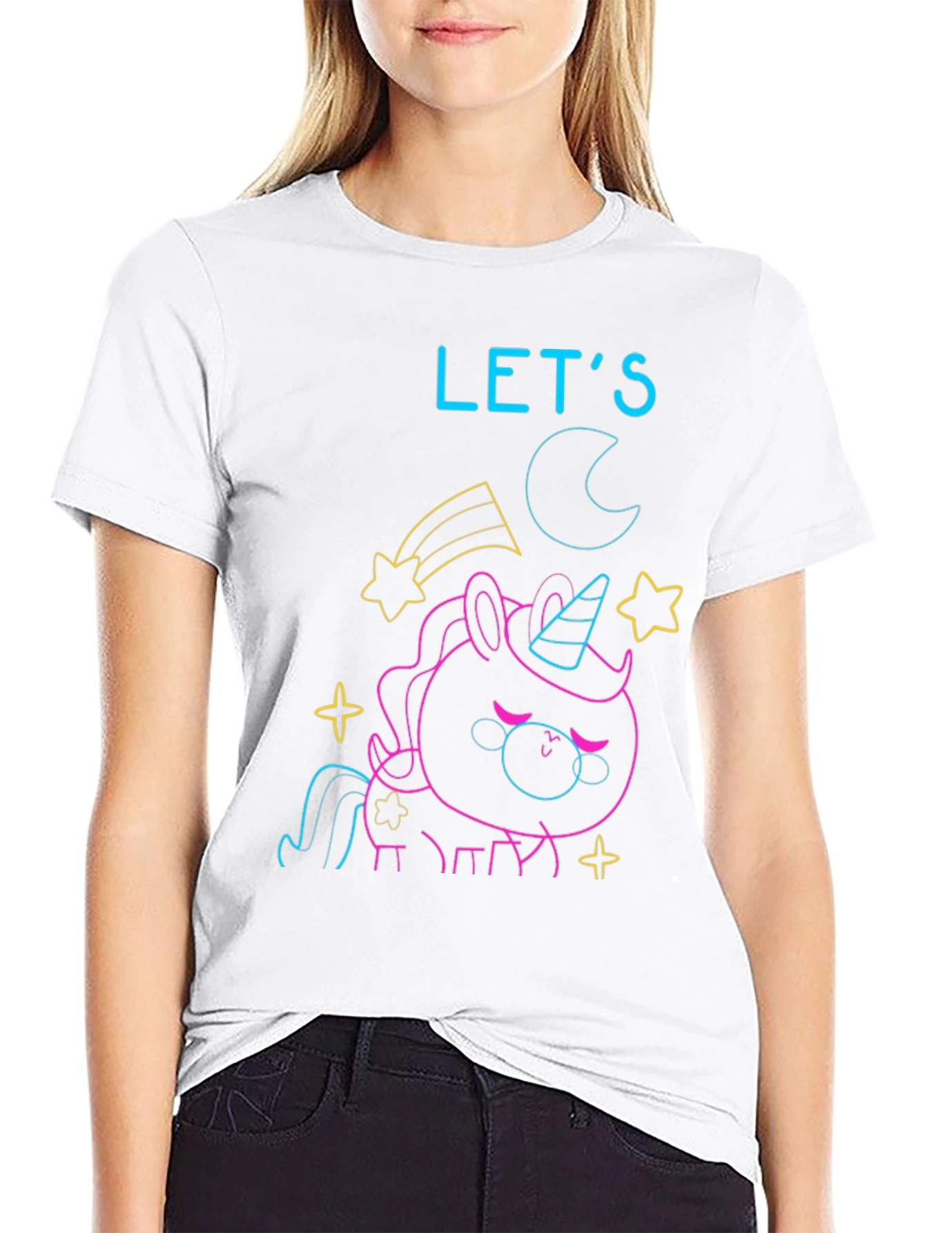 Unicorn Graphic Tee - Lets Dream