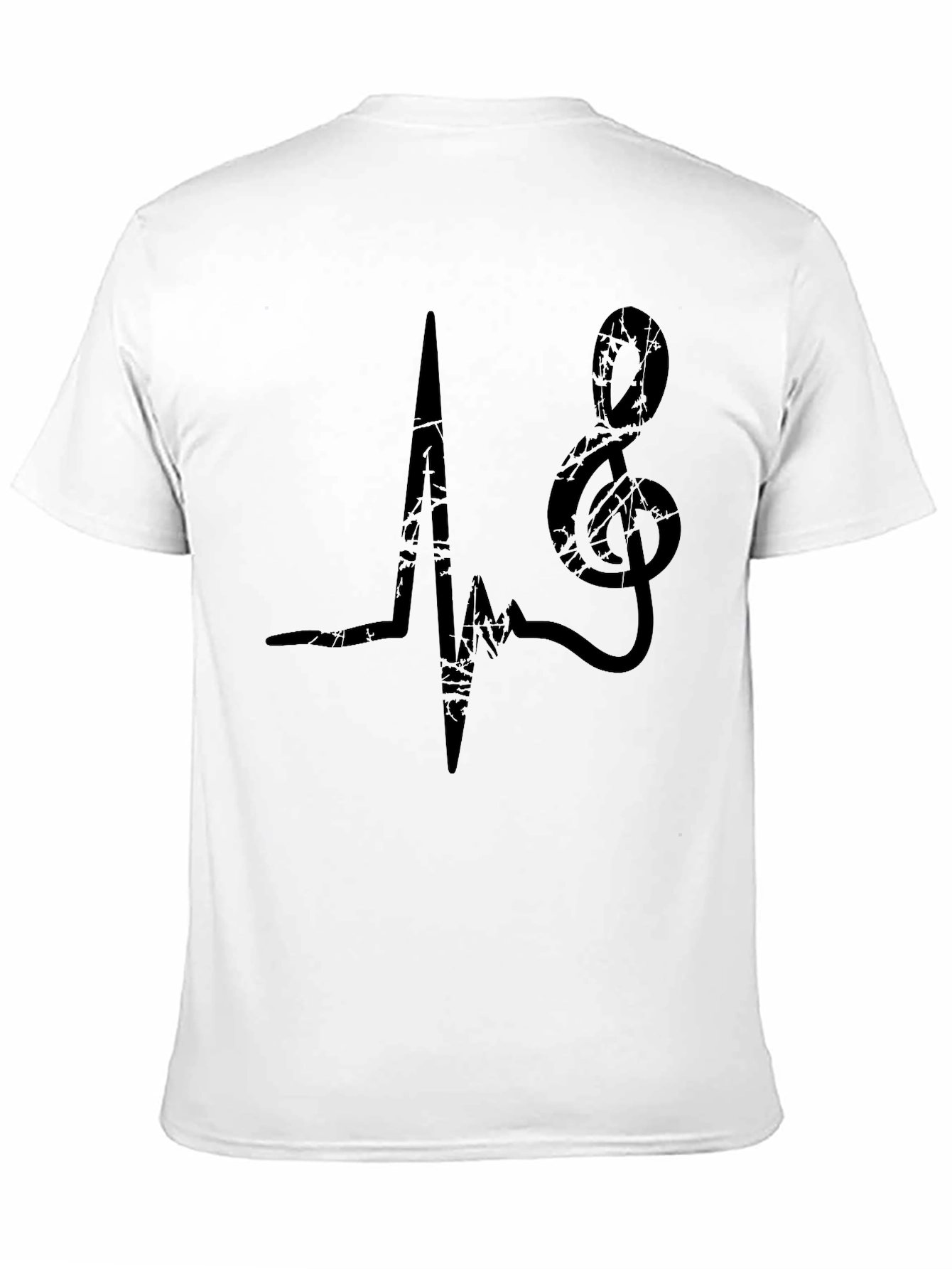 Music Heartbeat T-Shirt - Soft Cotton Tee