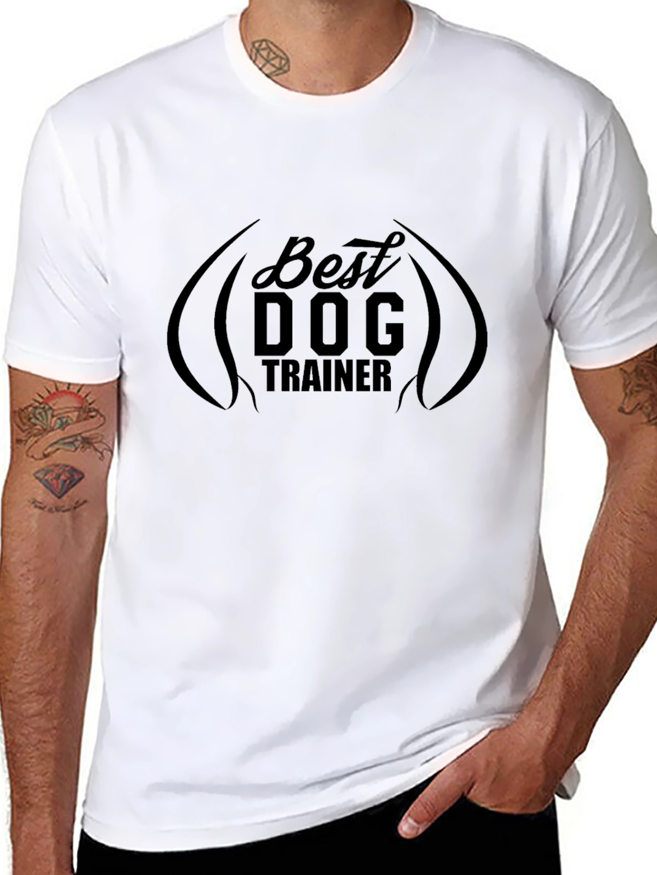 Best Dog Trainer T-Shirt - Black