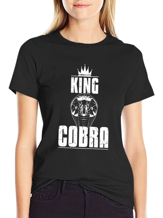 King Cobra Graphic T-Shirt - Mens Black Tee
