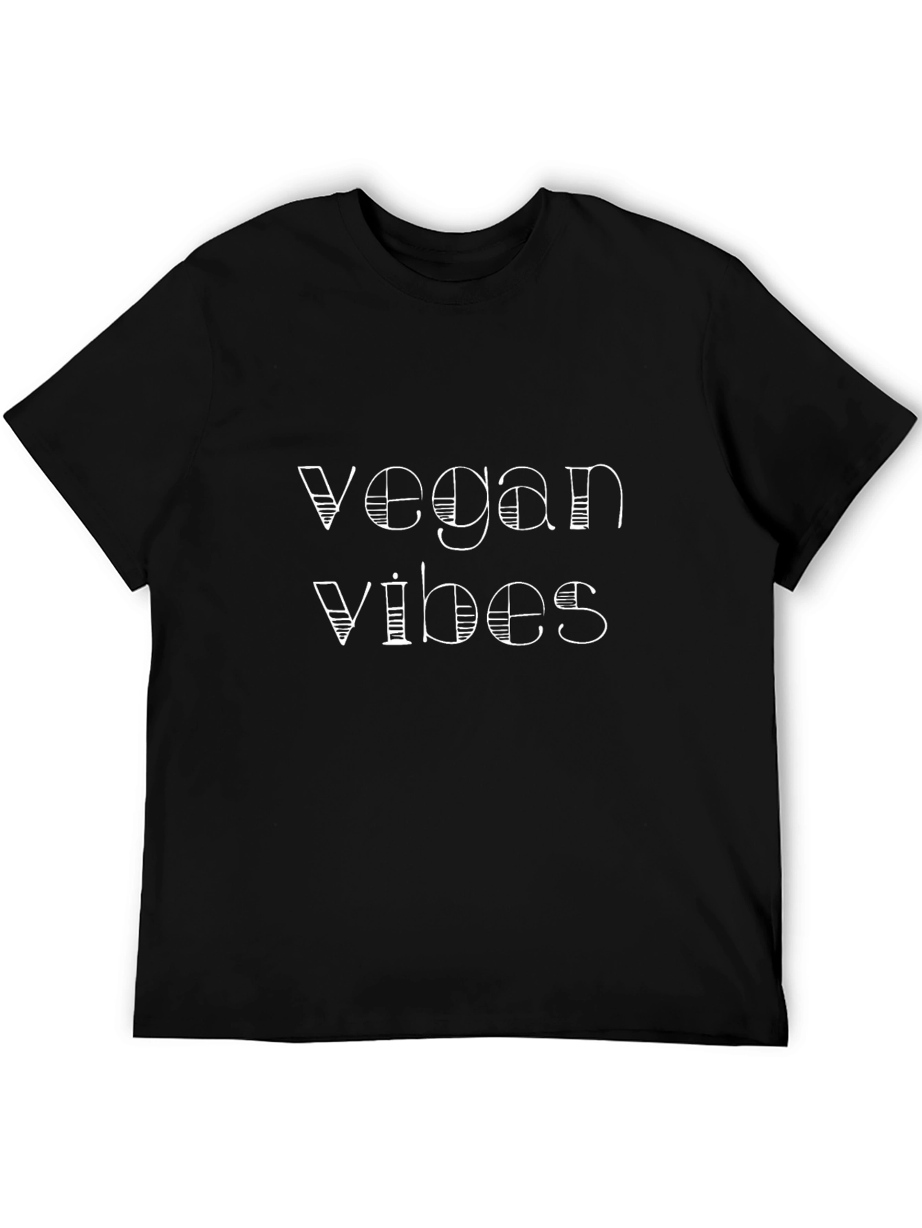 Vegan Vibes Black T-Shirt