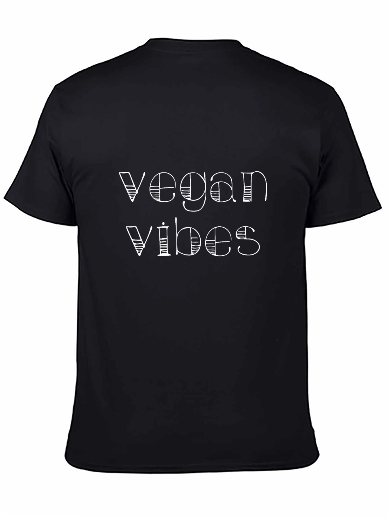 Vegan Vibes Black T-Shirt