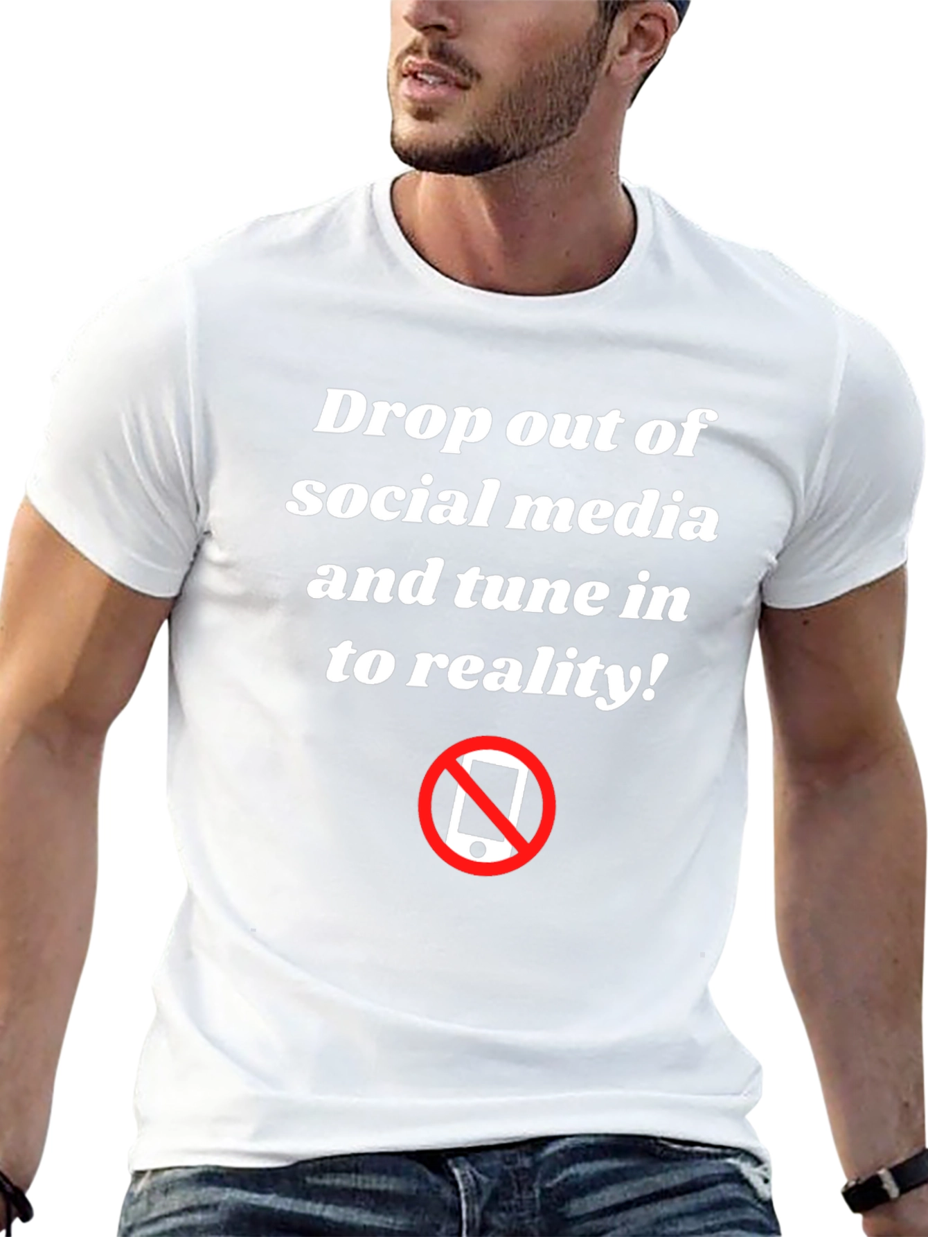Anti-Social Media Black Graphic T-Shirt