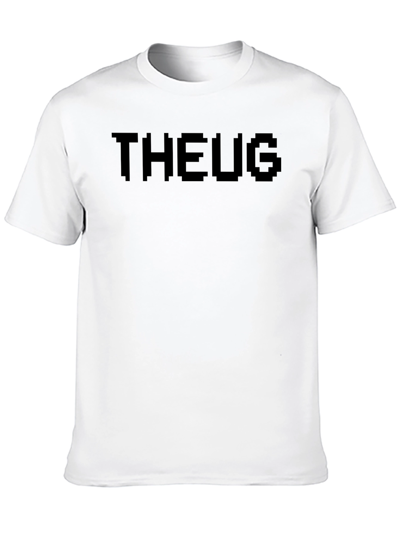 THEUG Pixel Graphic Black T-Shirt