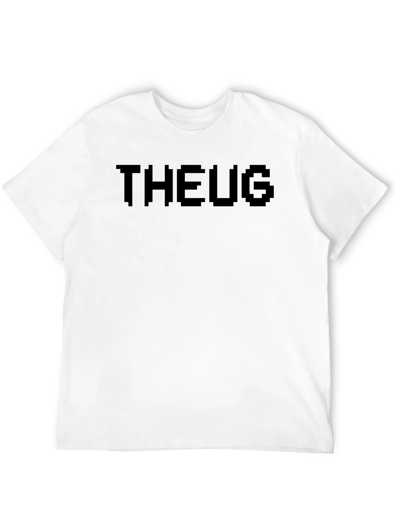 THEUG Pixel Graphic Black T-Shirt