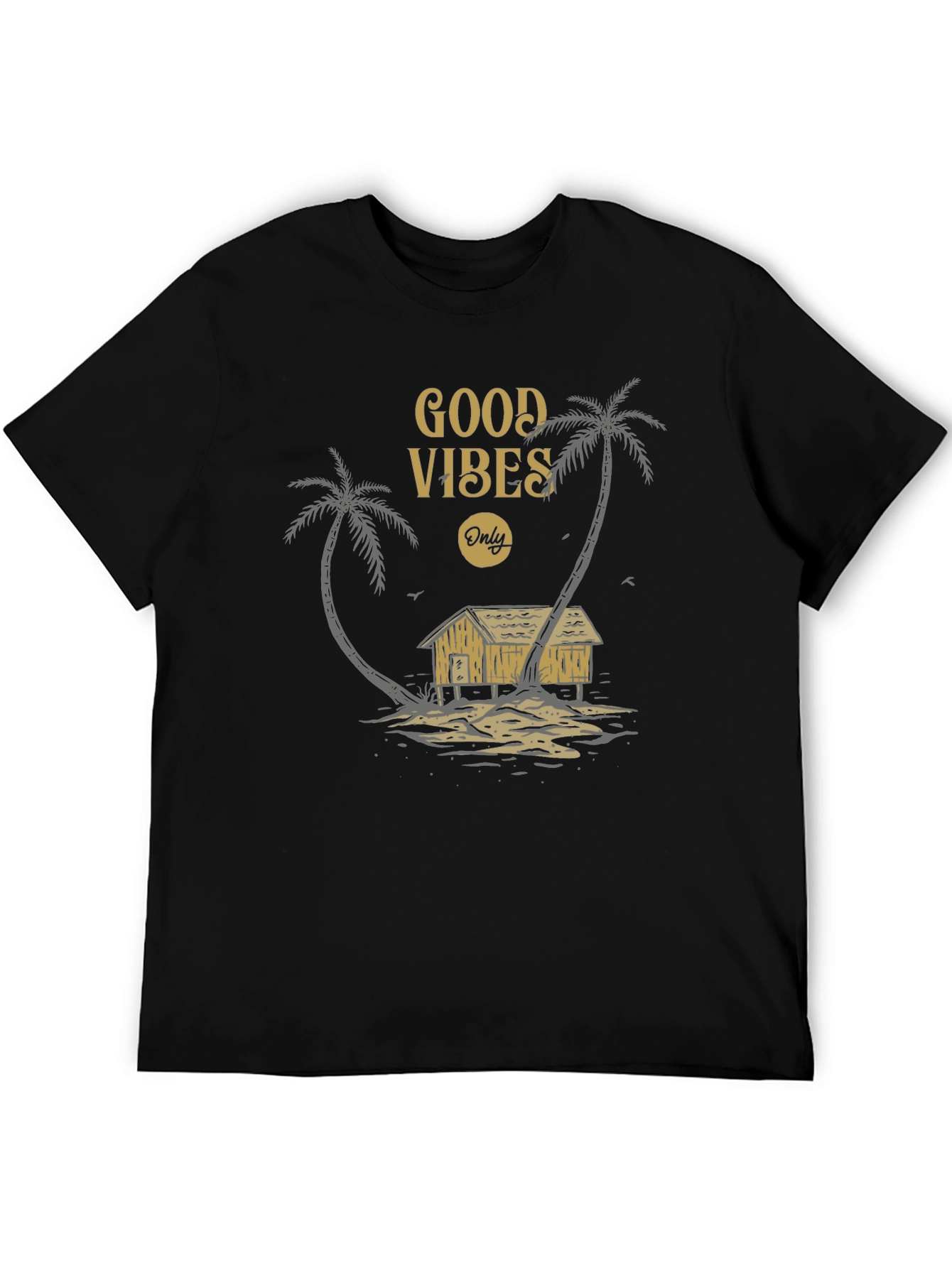 Good Vibes Only Palm Tree T-Shirt