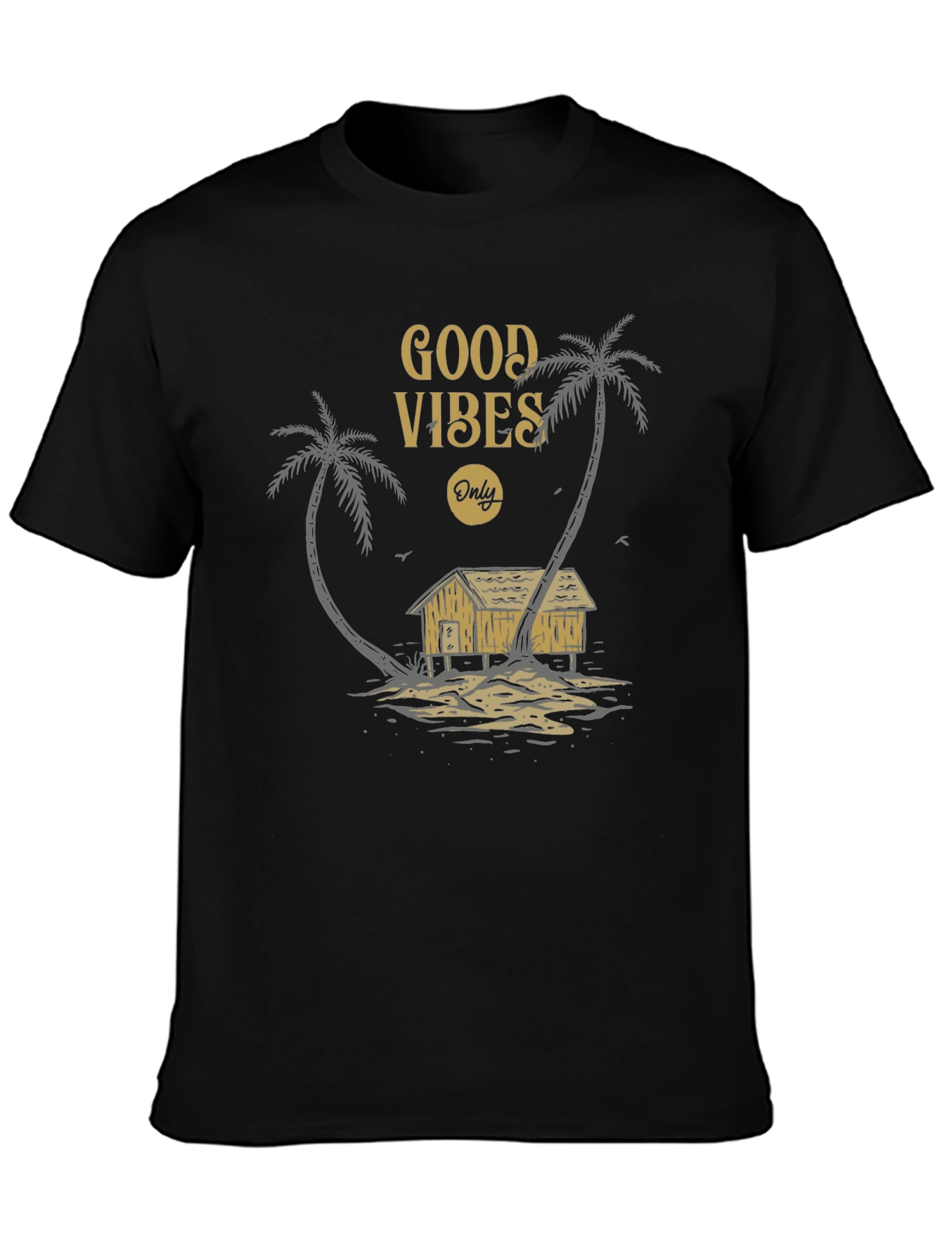 Good Vibes Only Palm Tree T-Shirt