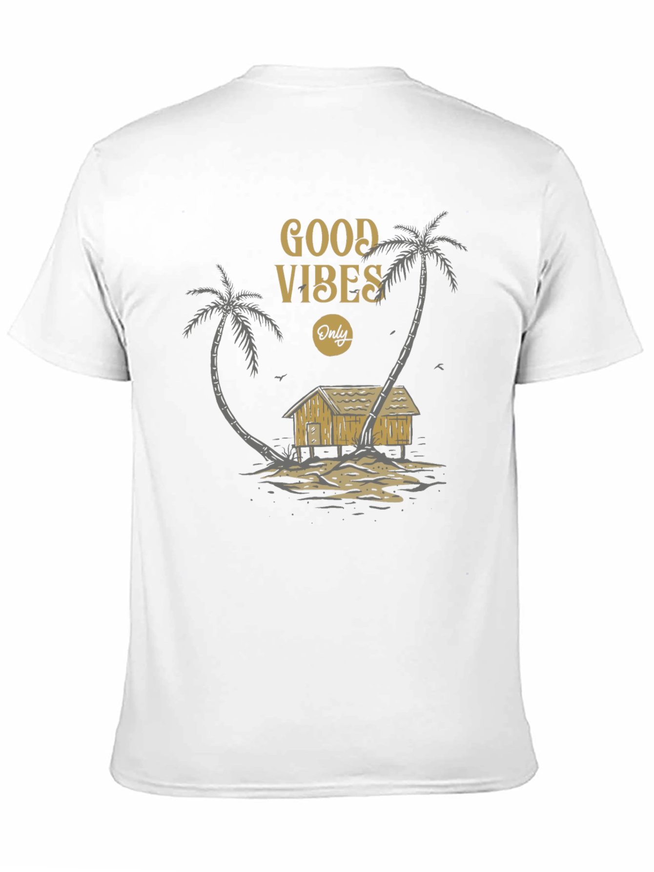 Good Vibes Only Palm Tree T-Shirt