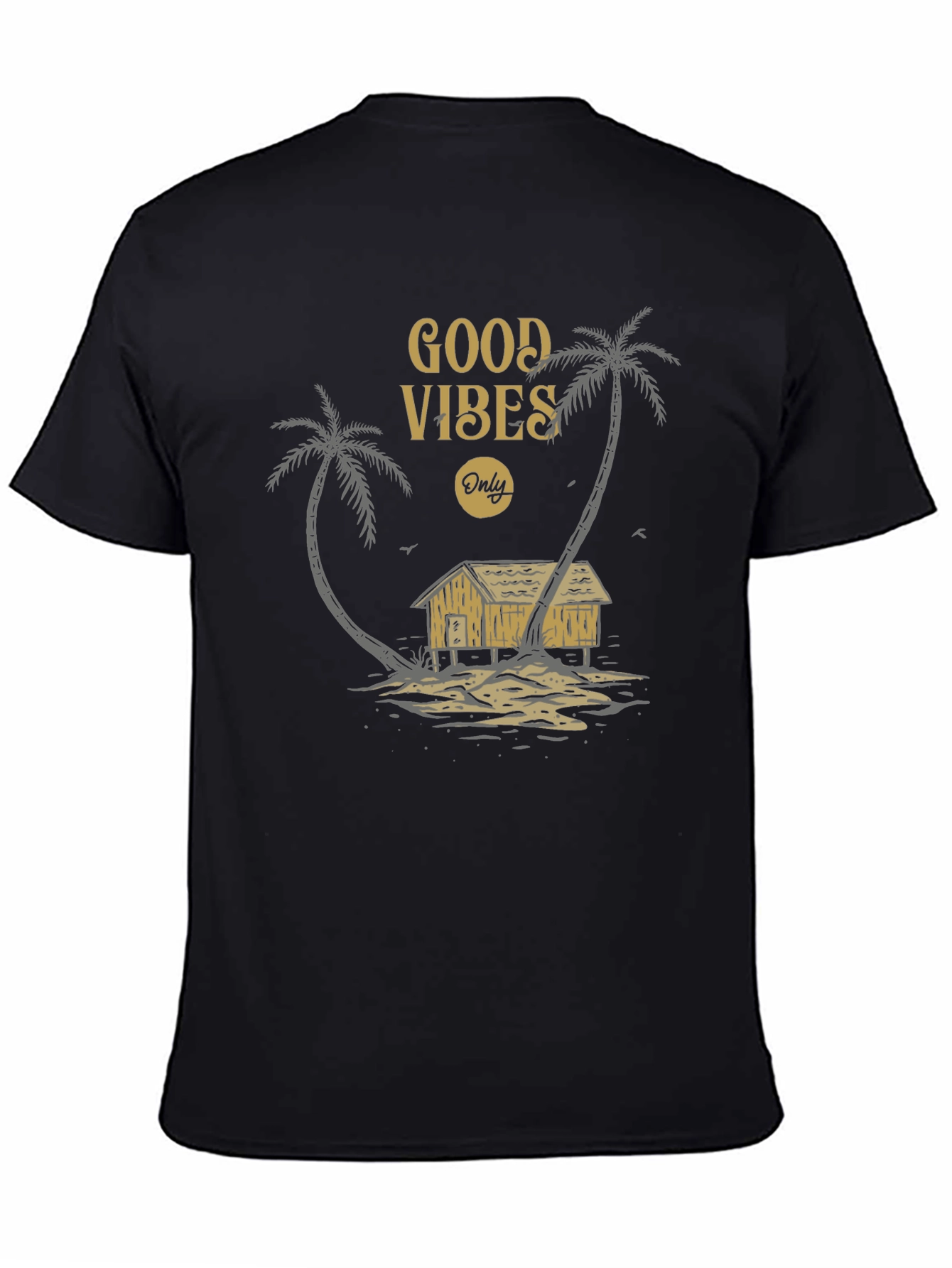 Good Vibes Only Palm Tree T-Shirt