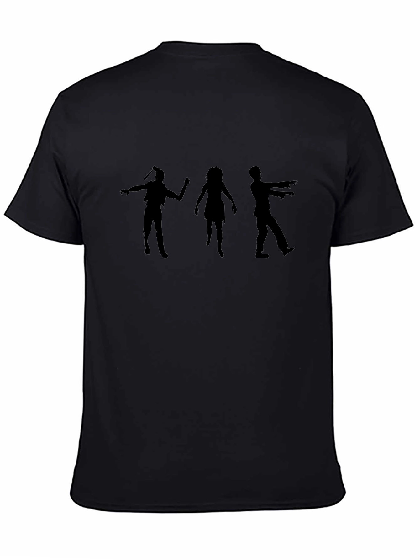 Zombie Silhouette Graphic T-Shirt