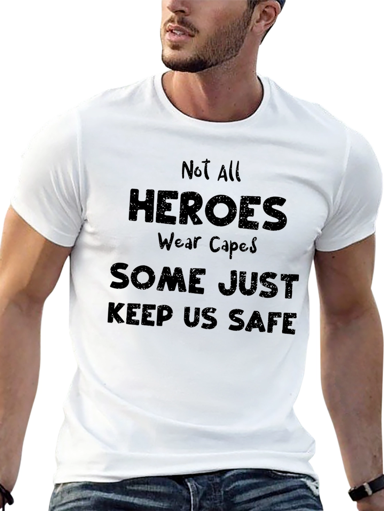Heroes Keep Us Safe T-Shirt