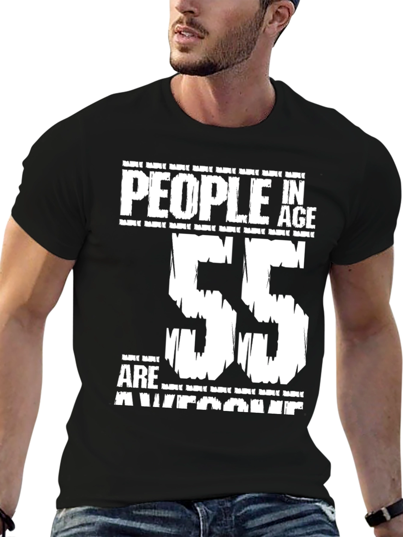 People in Age 55 are Awesome T-Shirt