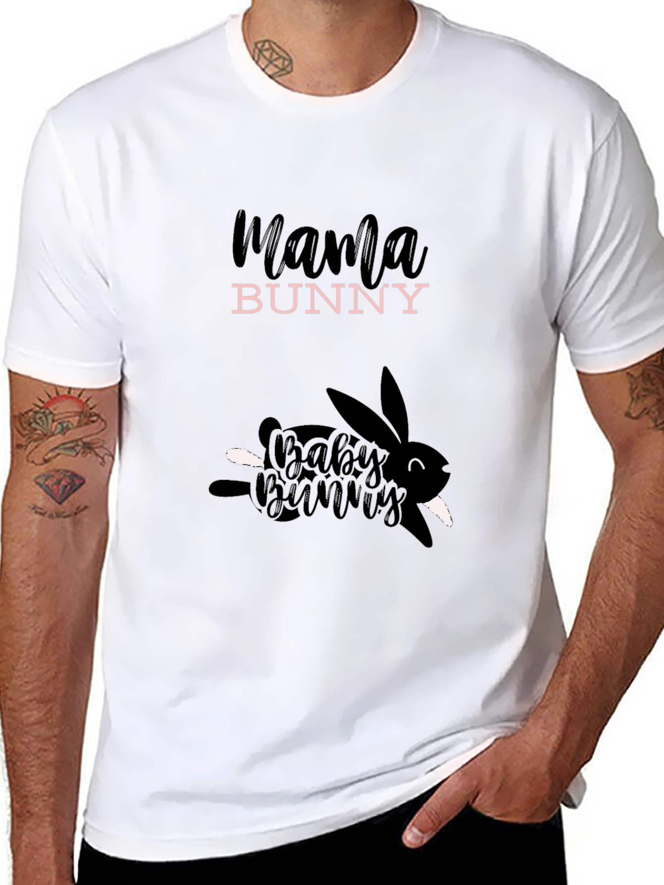 Mama Bunny Graphic Tee