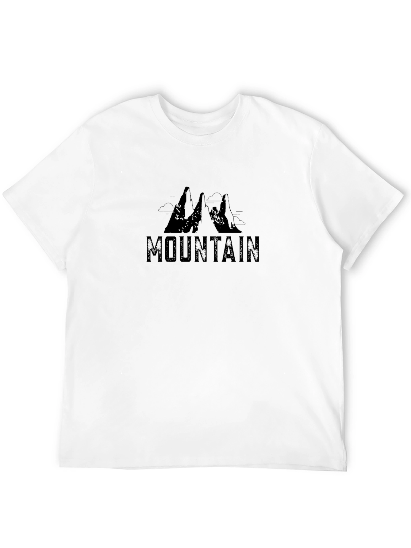 Mountain Graphic Black T-Shirt