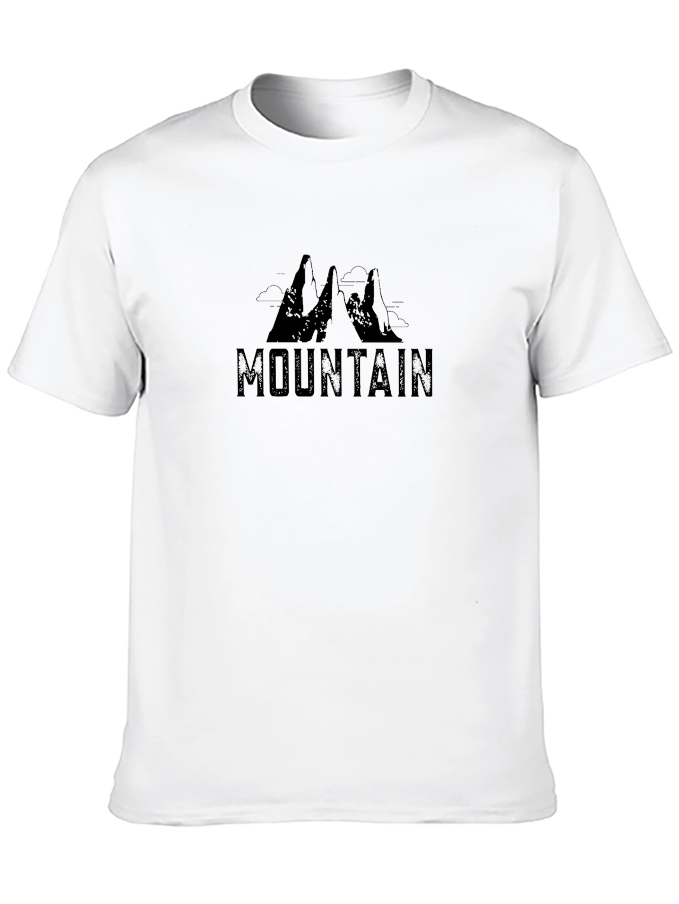 Mountain Graphic Black T-Shirt