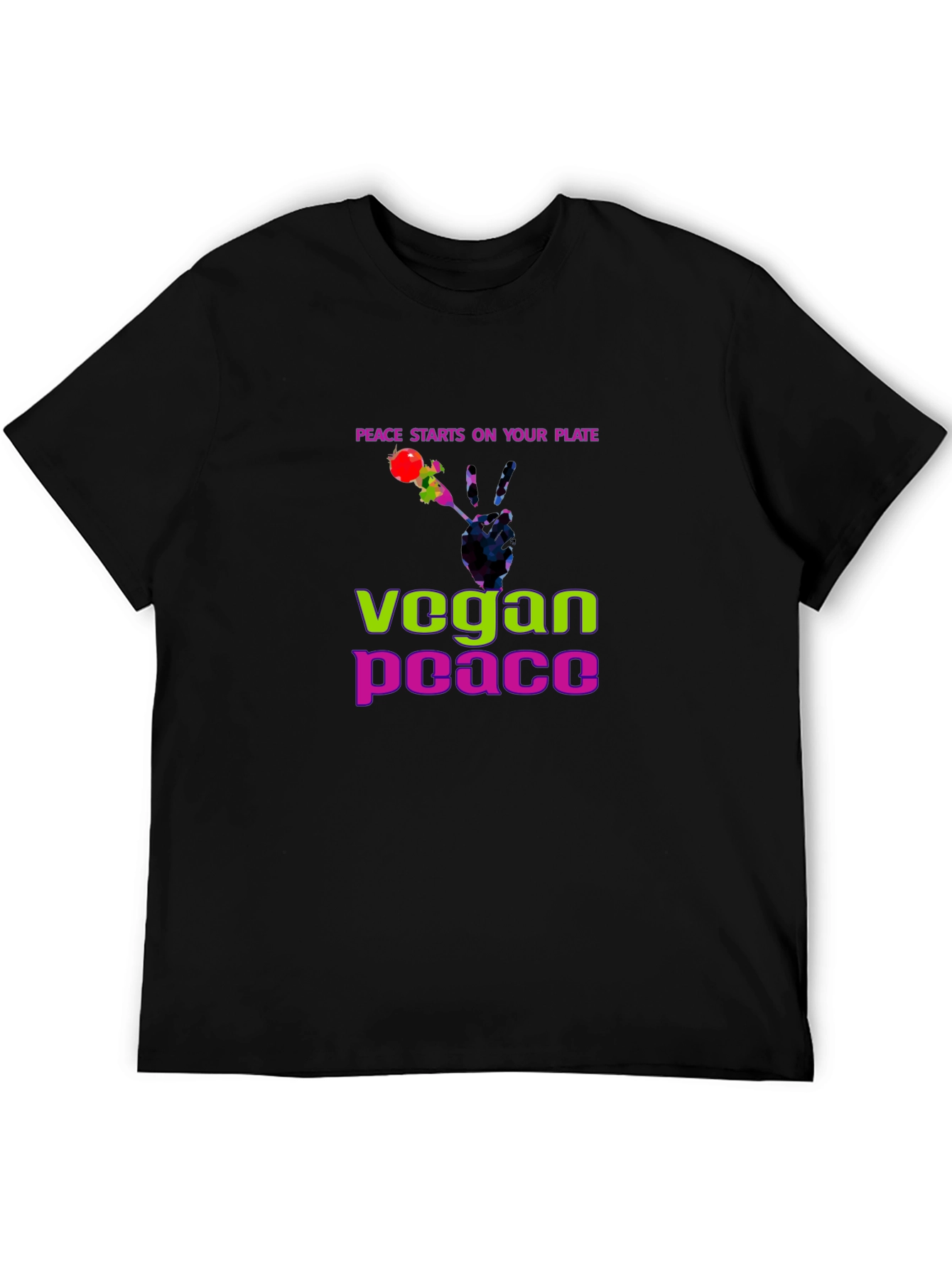 Vegan Peace T-Shirt - Spread the Message!