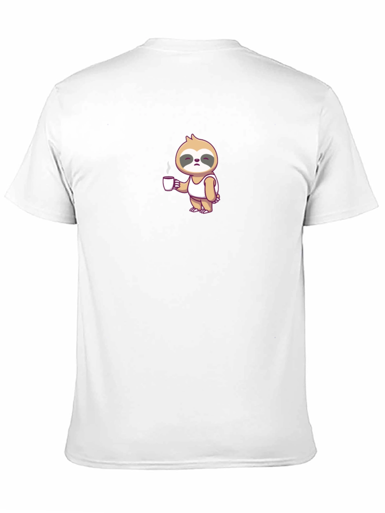Sloth Coffee Lover Tee - Lazy Mornings T-Shirt