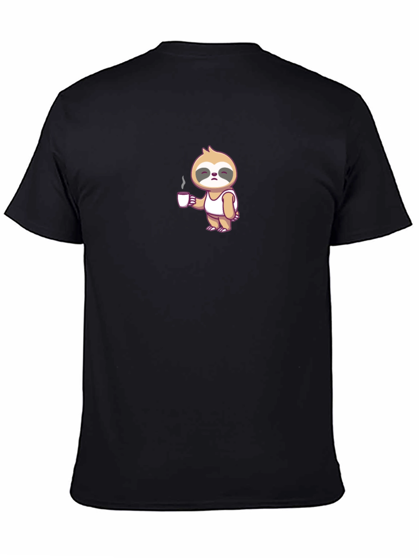 Sloth Coffee Lover Tee - Lazy Mornings T-Shirt