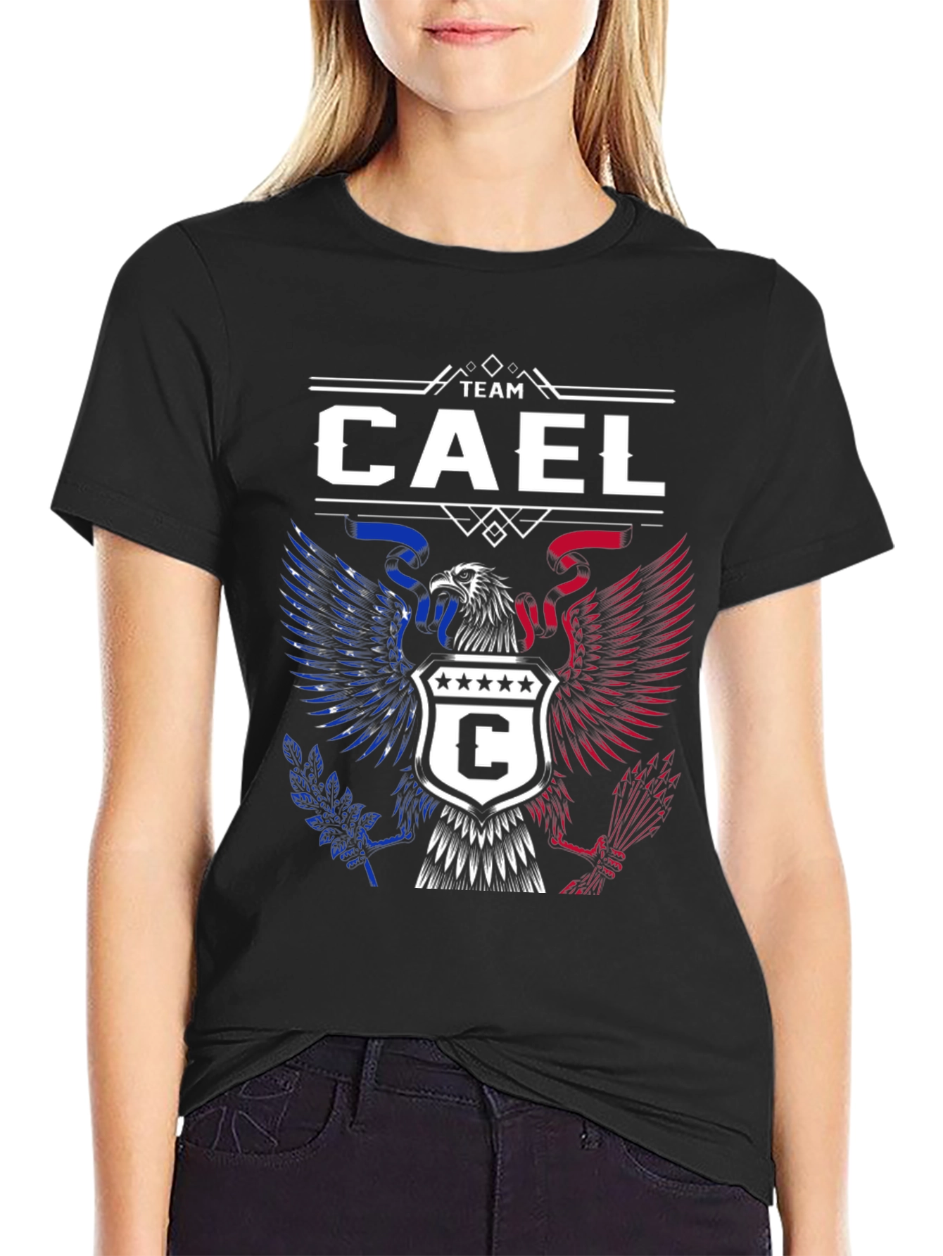 Team CAEL Patriotic Eagle T-Shirt
