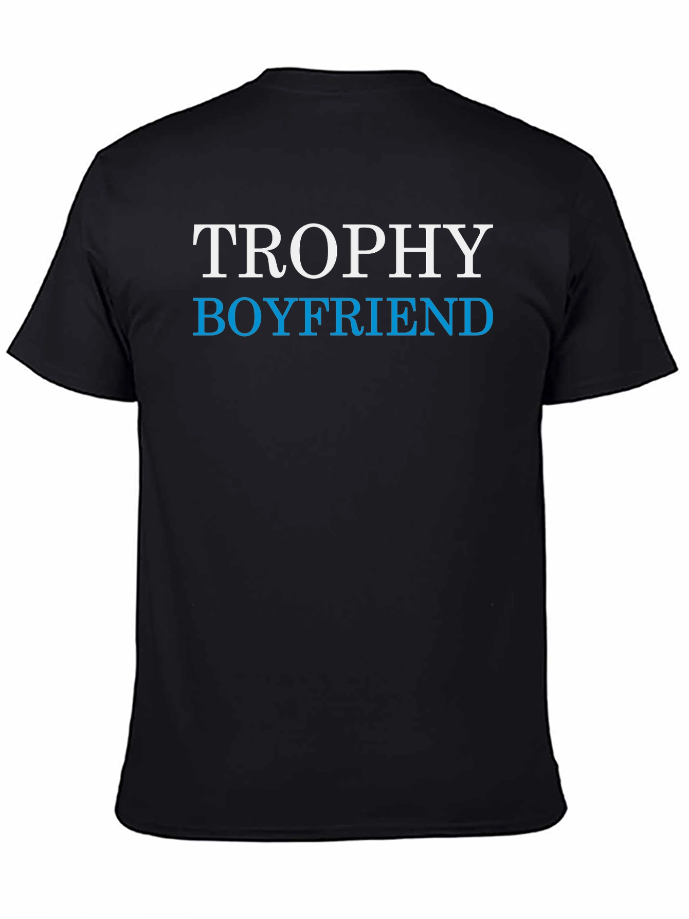 Trophy Boyfriend Graphic T-Shirt - Black