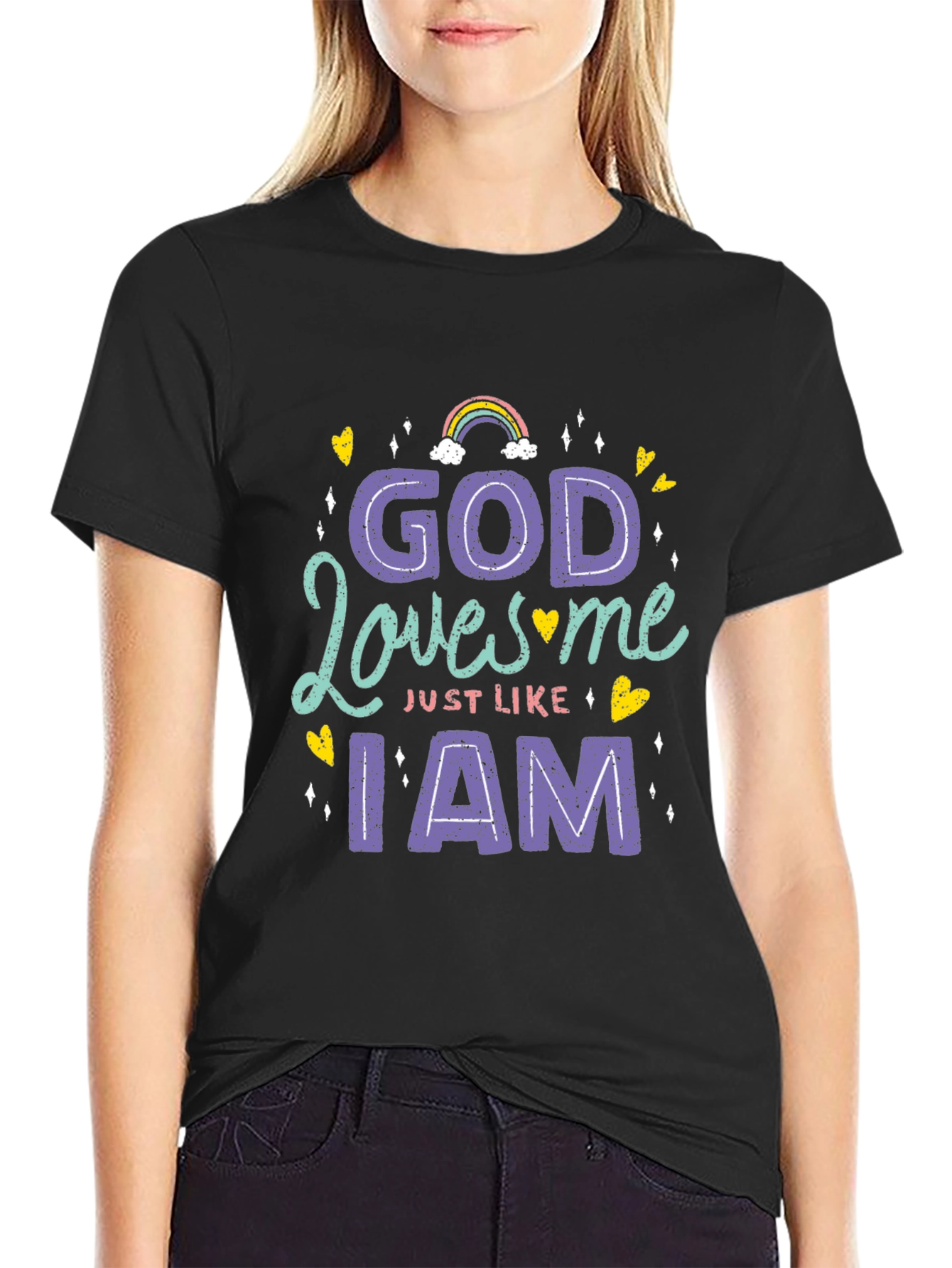 God Loves Me Just Like I Am T-Shirt