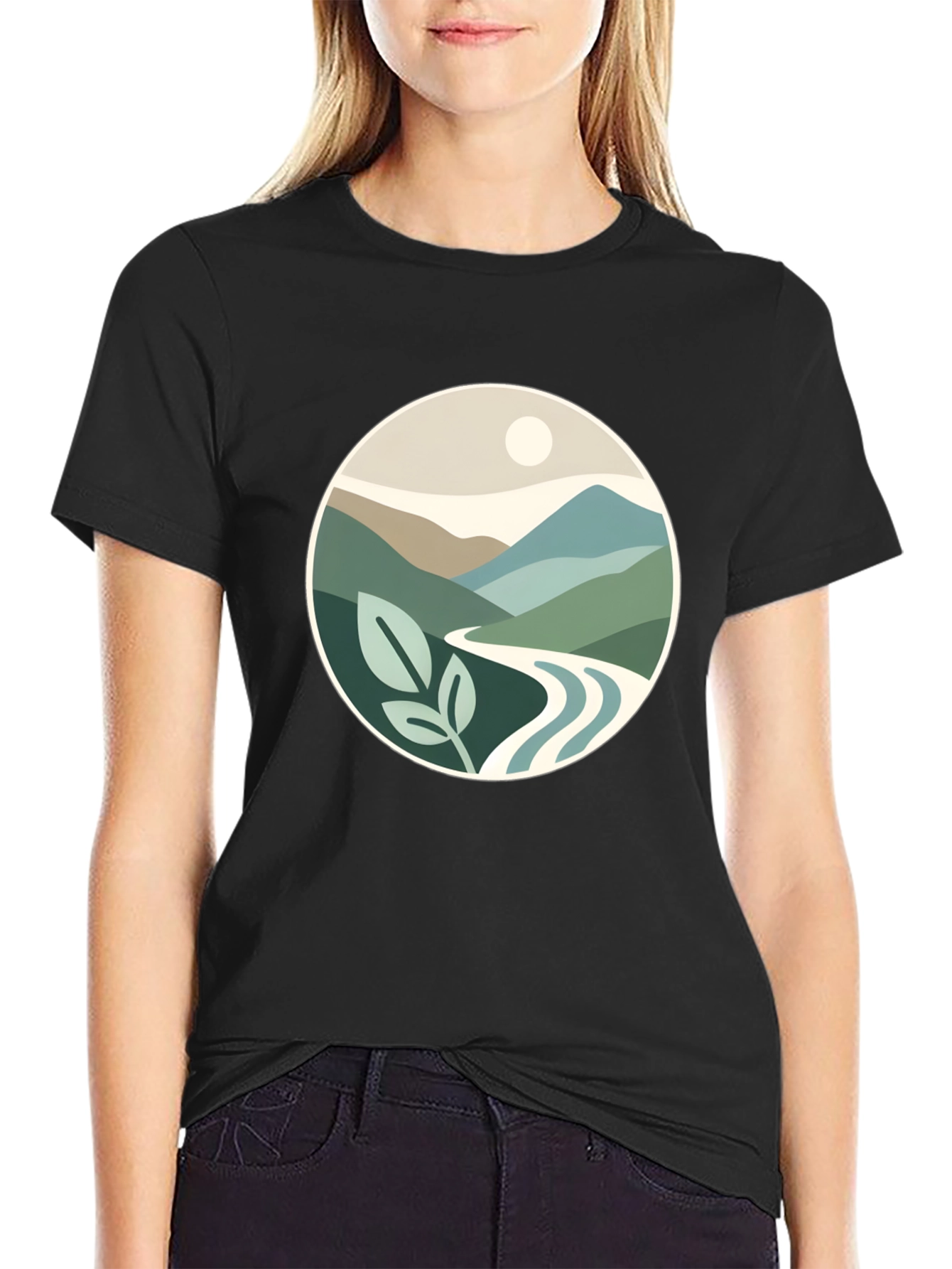 Nature Inspired Graphic Tee - Stylish Comfort