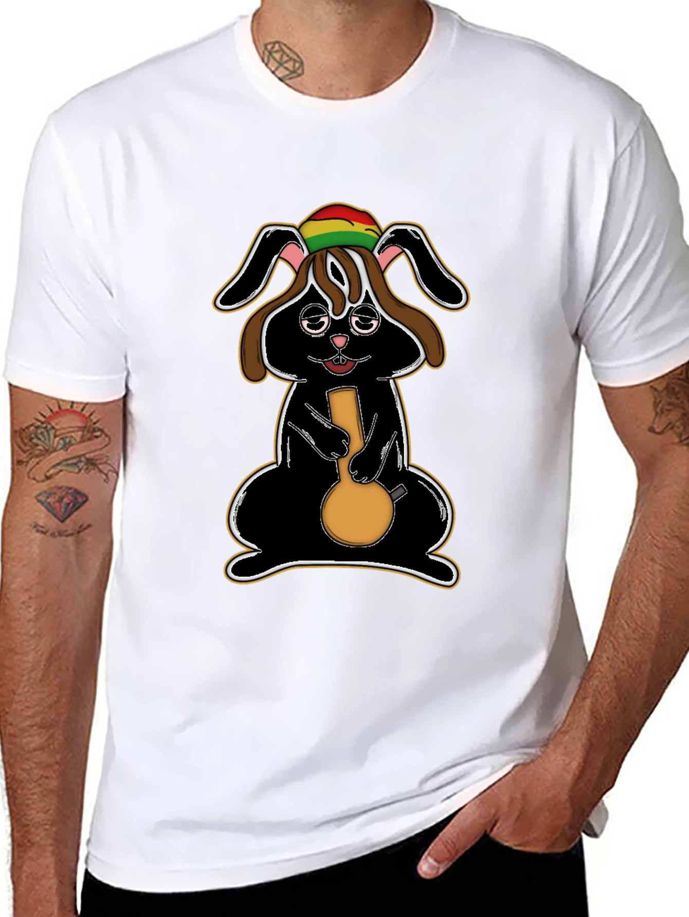 Rasta Bunny T-Shirt