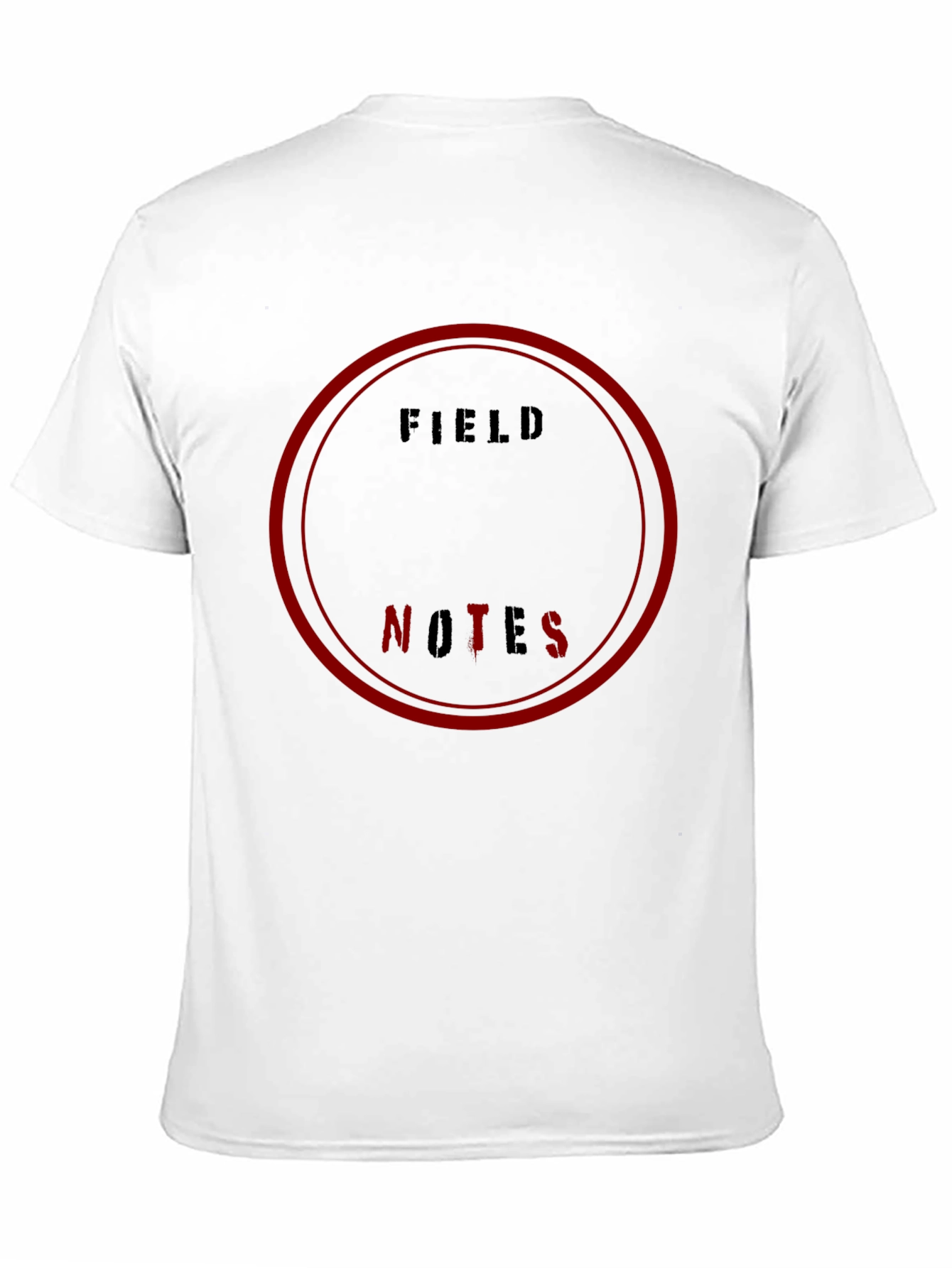 Field Notes Graphic T-Shirt - Black Cotton Tee