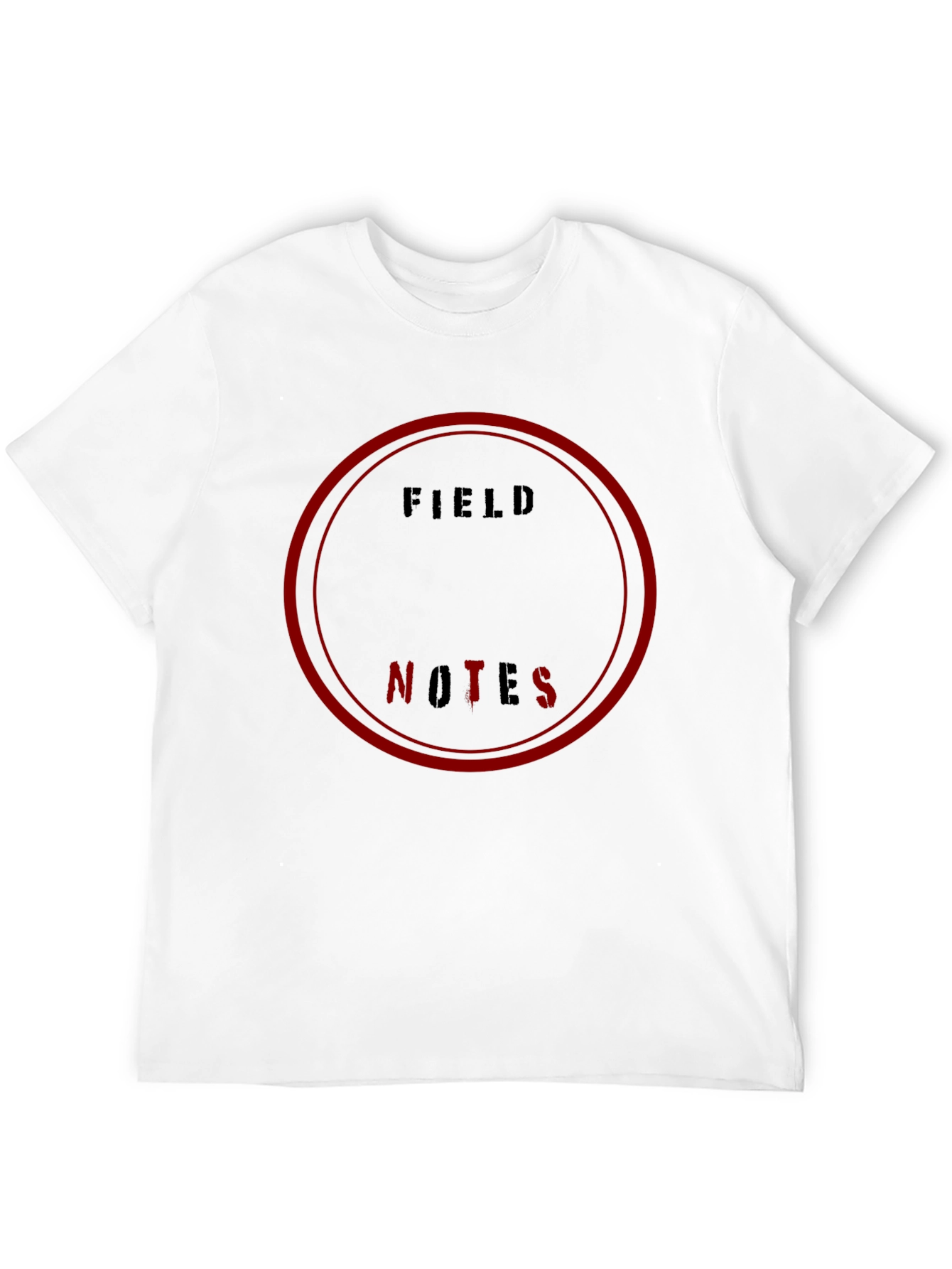 Field Notes Graphic T-Shirt - Black Cotton Tee