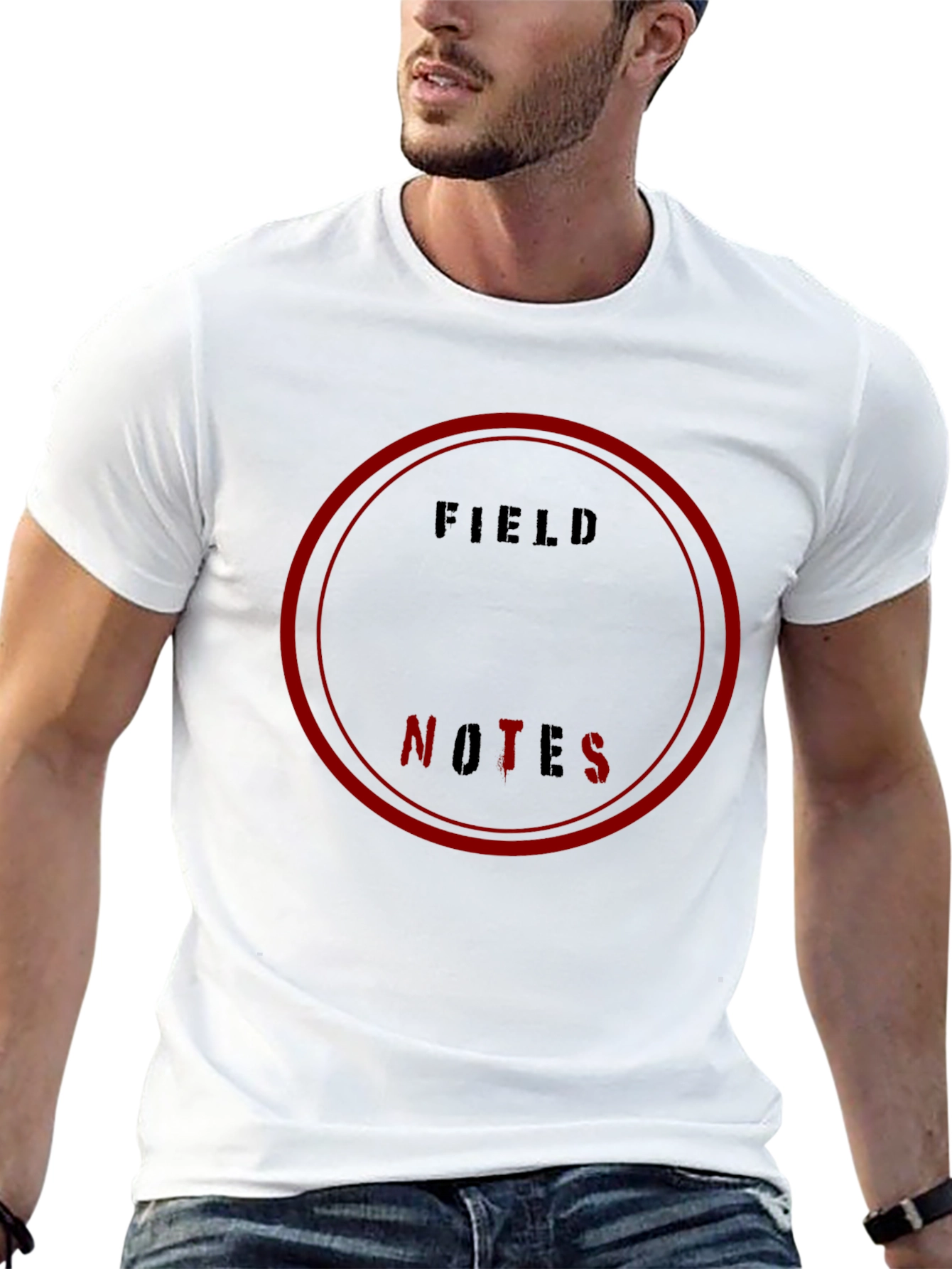 Field Notes Graphic T-Shirt - Black Cotton Tee