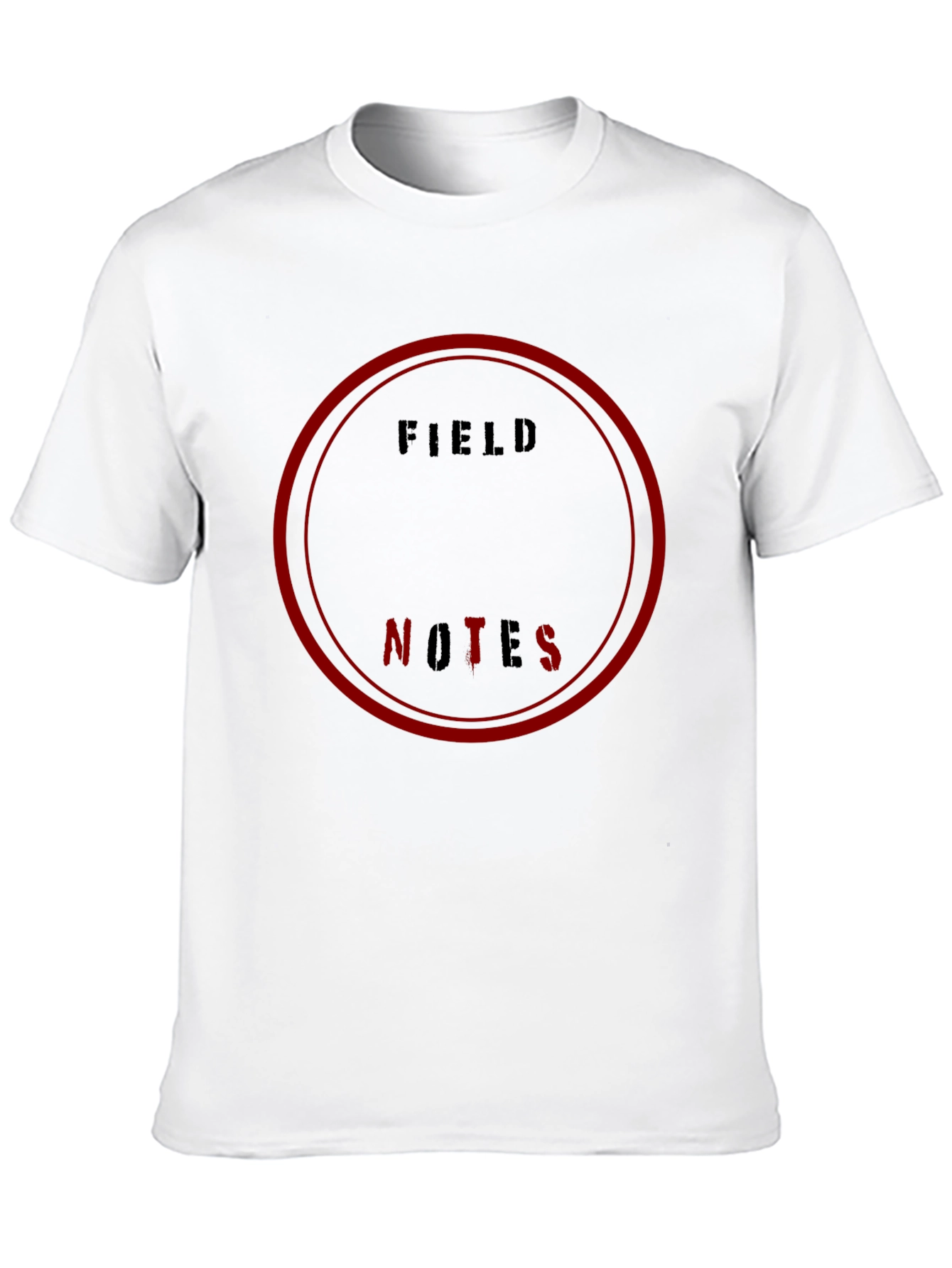 Field Notes Graphic T-Shirt - Black Cotton Tee