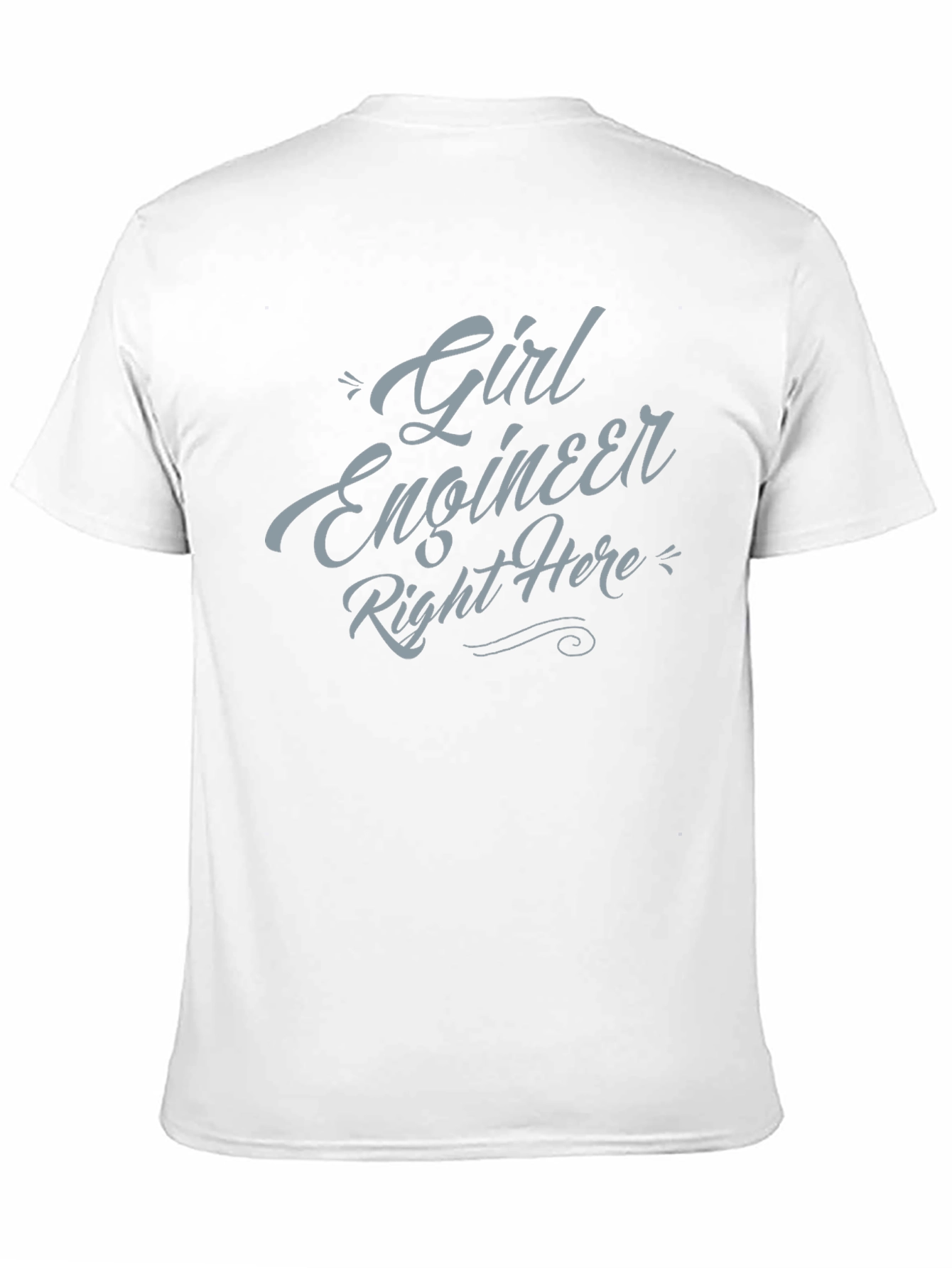 Girl Engineer Right Here T-Shirt