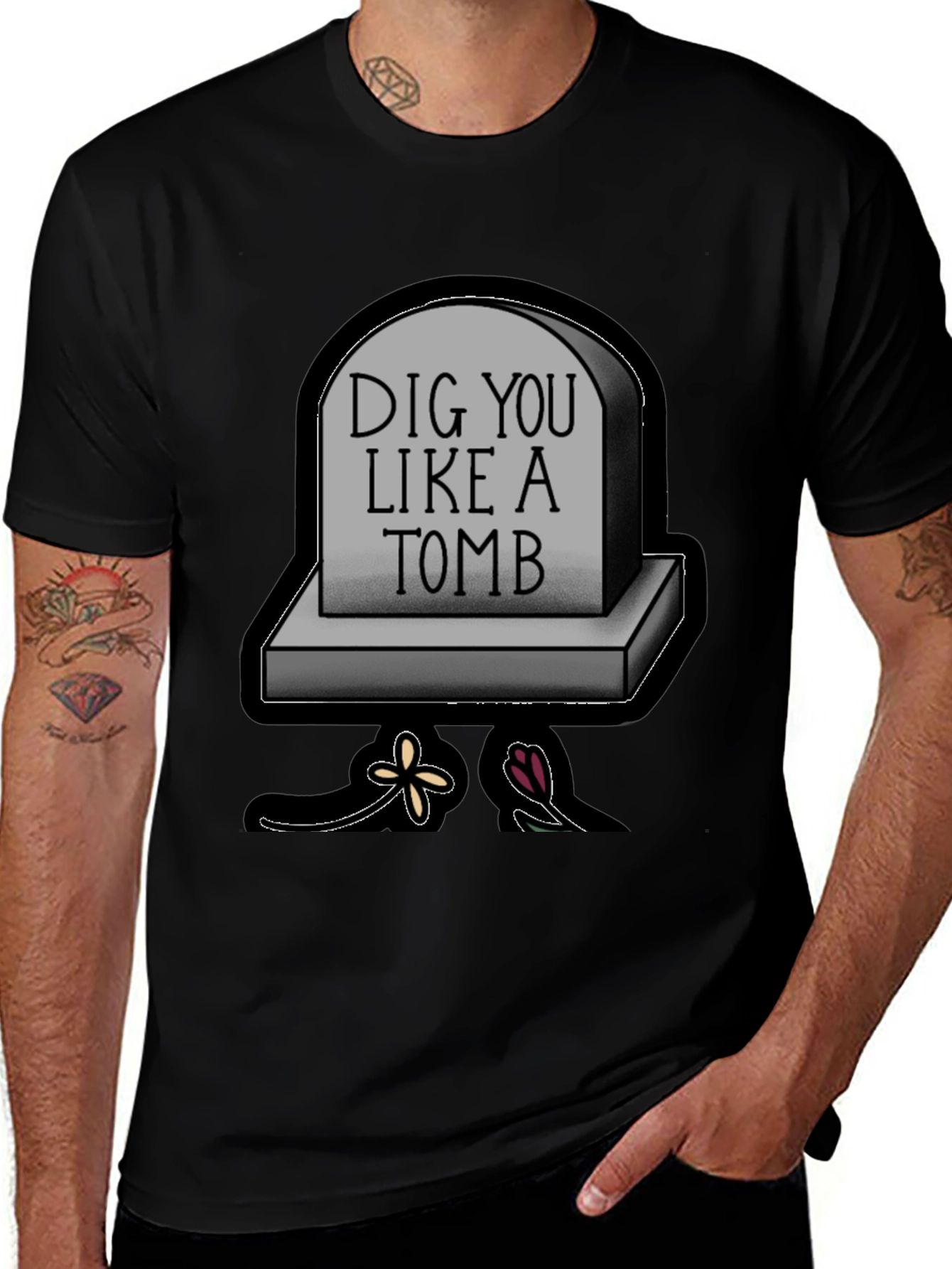 Dig You Like A Tomb Graphic T-Shirt