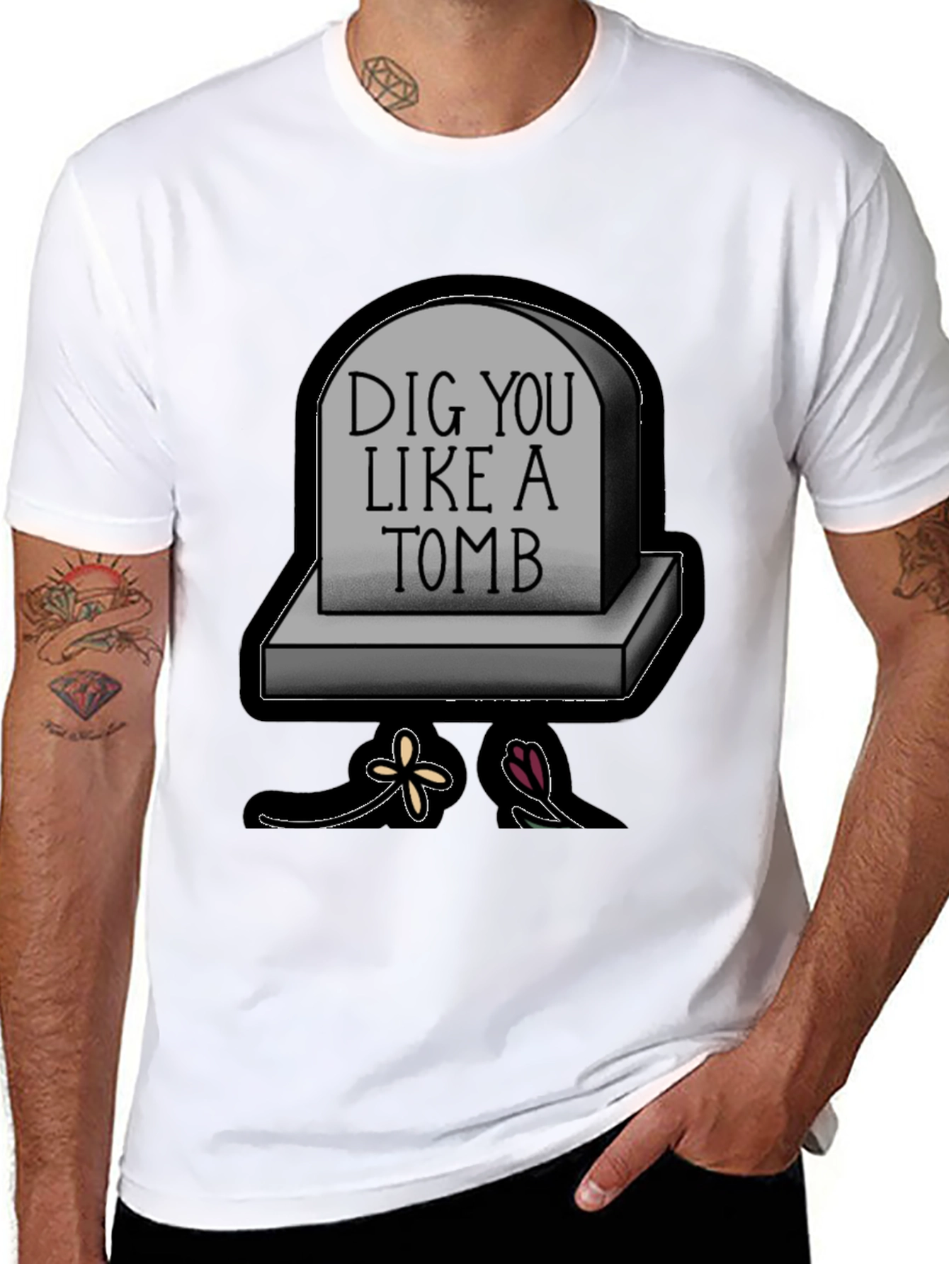 Dig You Like A Tomb Graphic T-Shirt