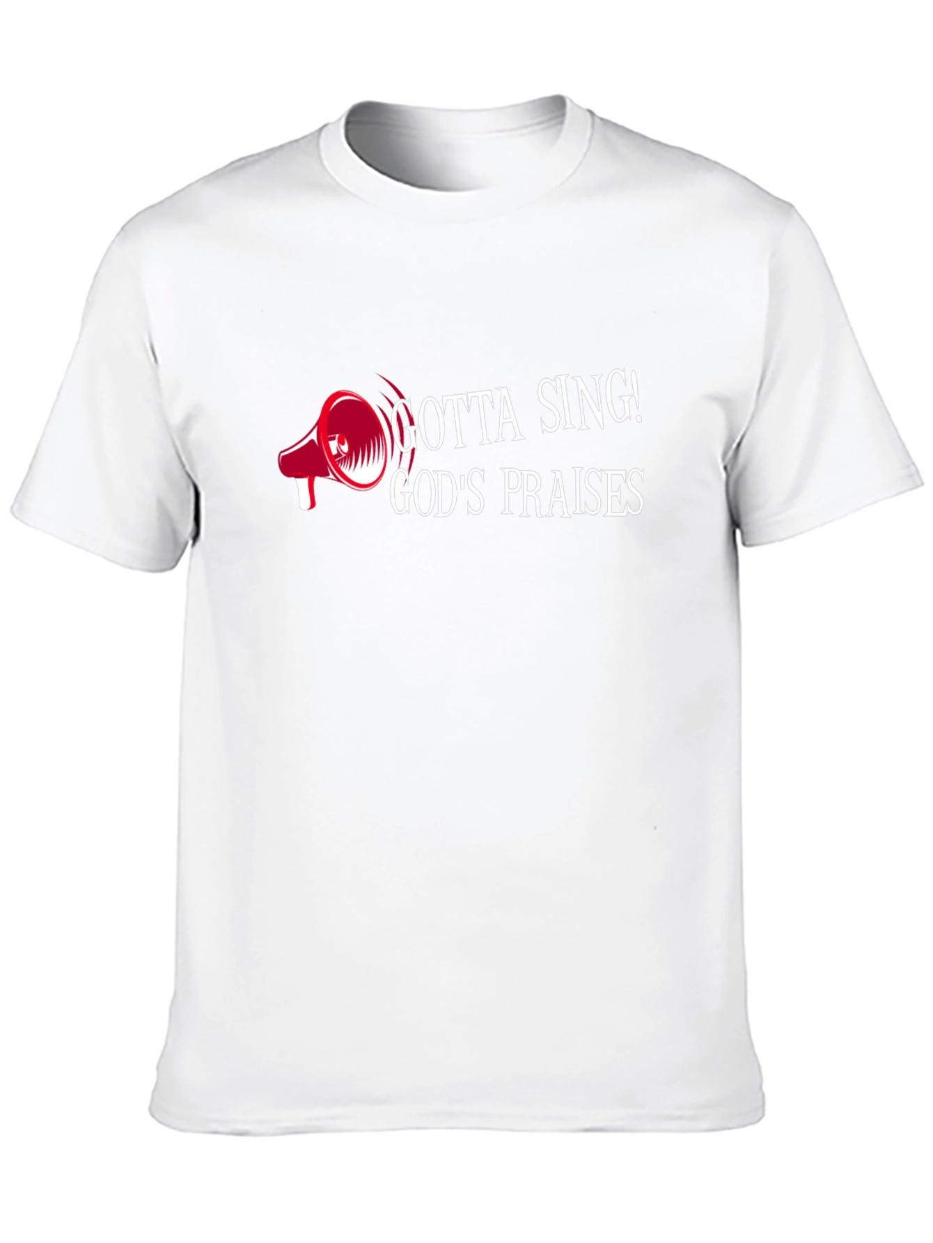 Gotta Sing! Gods Praises Black Graphic Tee