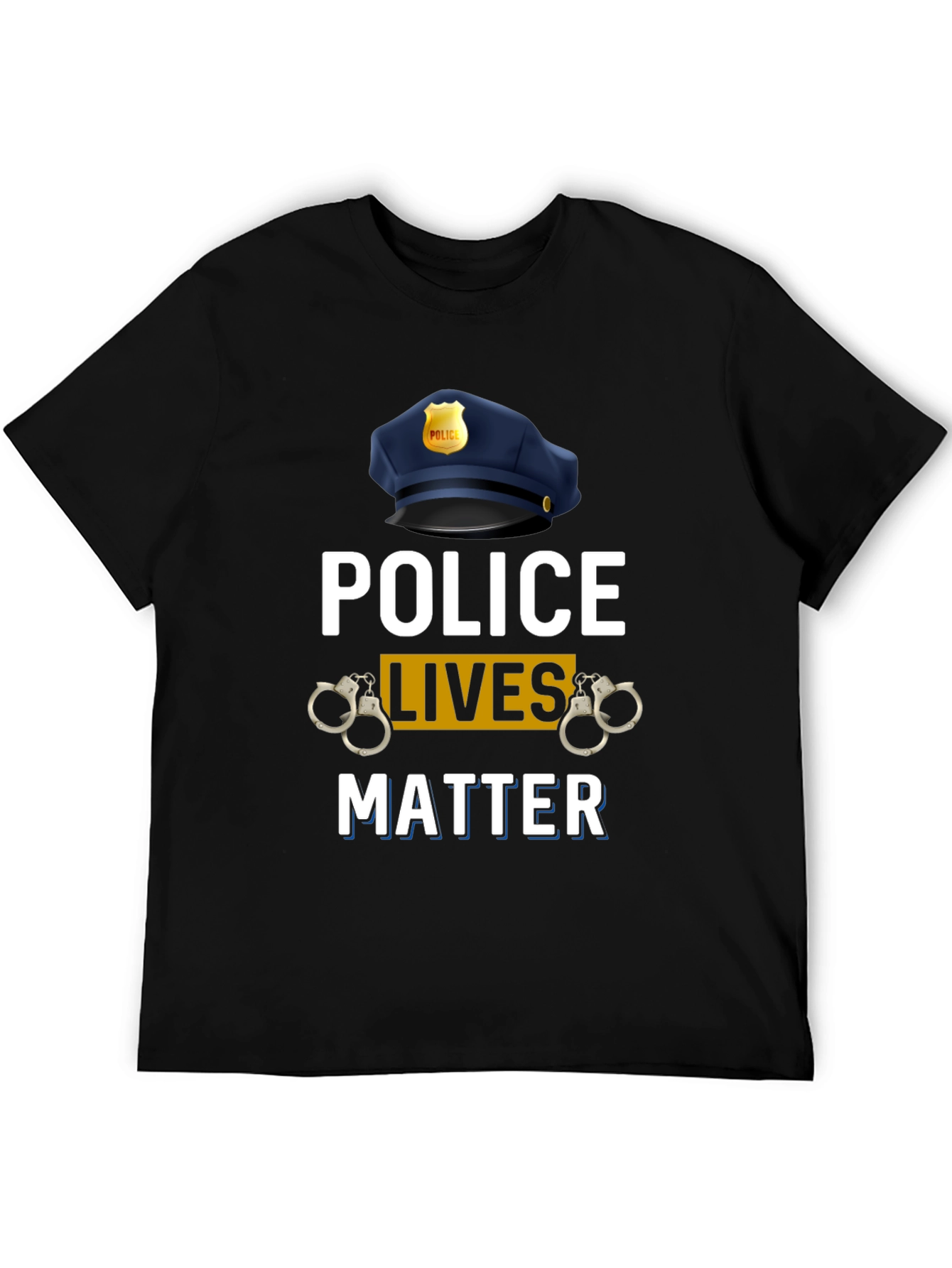 Police Lives Matter Graphic T-Shirt