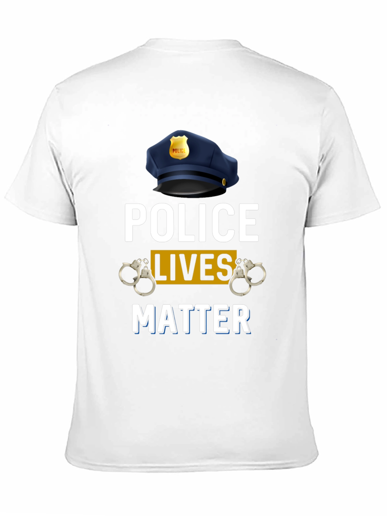 Police Lives Matter Graphic T-Shirt