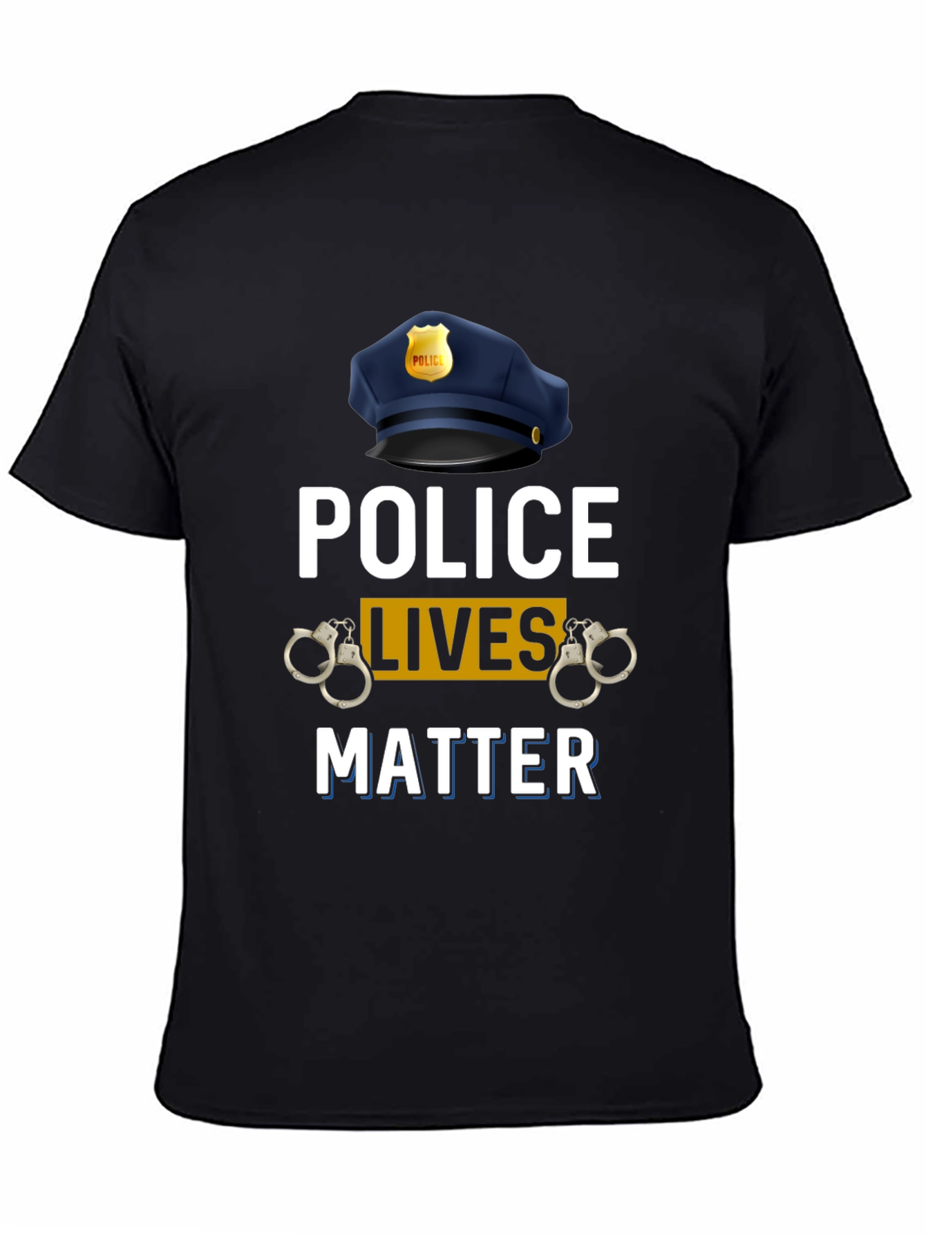 Police Lives Matter Graphic T-Shirt