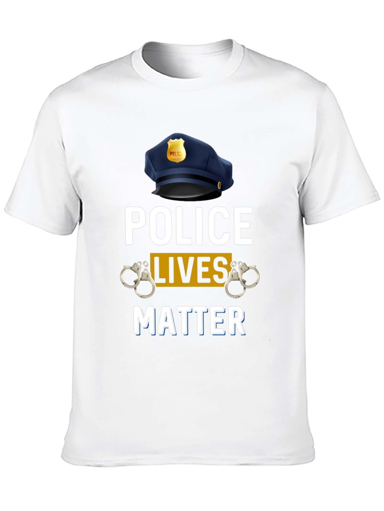Police Lives Matter Graphic T-Shirt