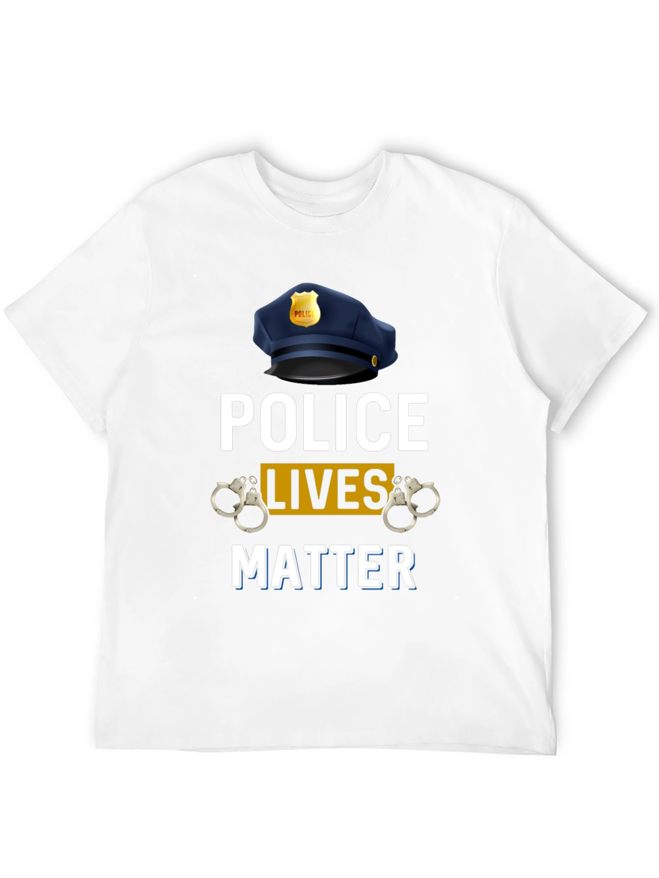 Police Lives Matter Graphic T-Shirt
